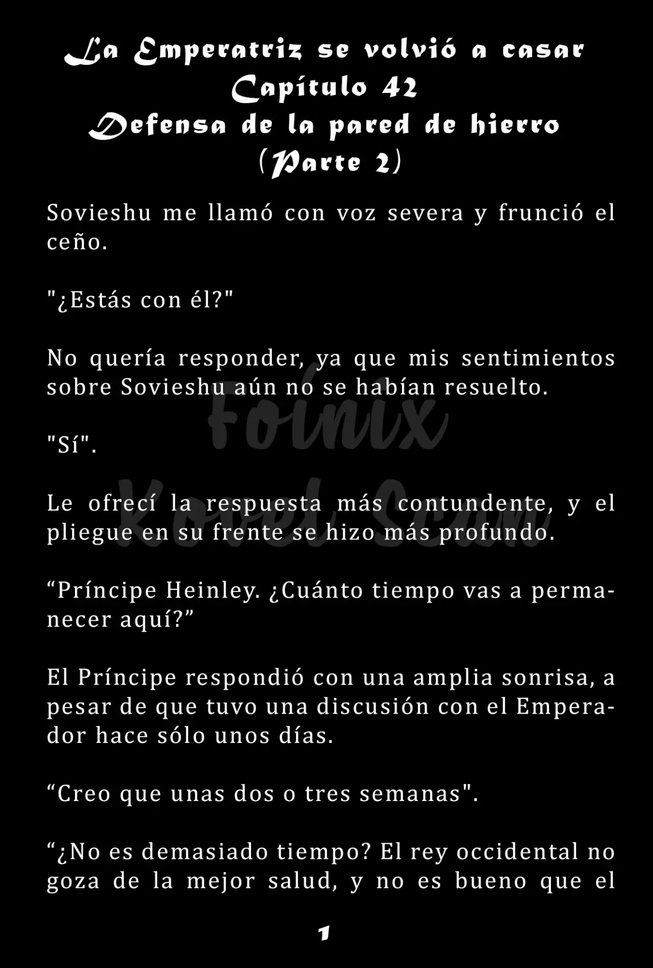 La Emperatriz se volvió a casar (Novela) - Capítulo 43 - Página 2 - LectorTMOo