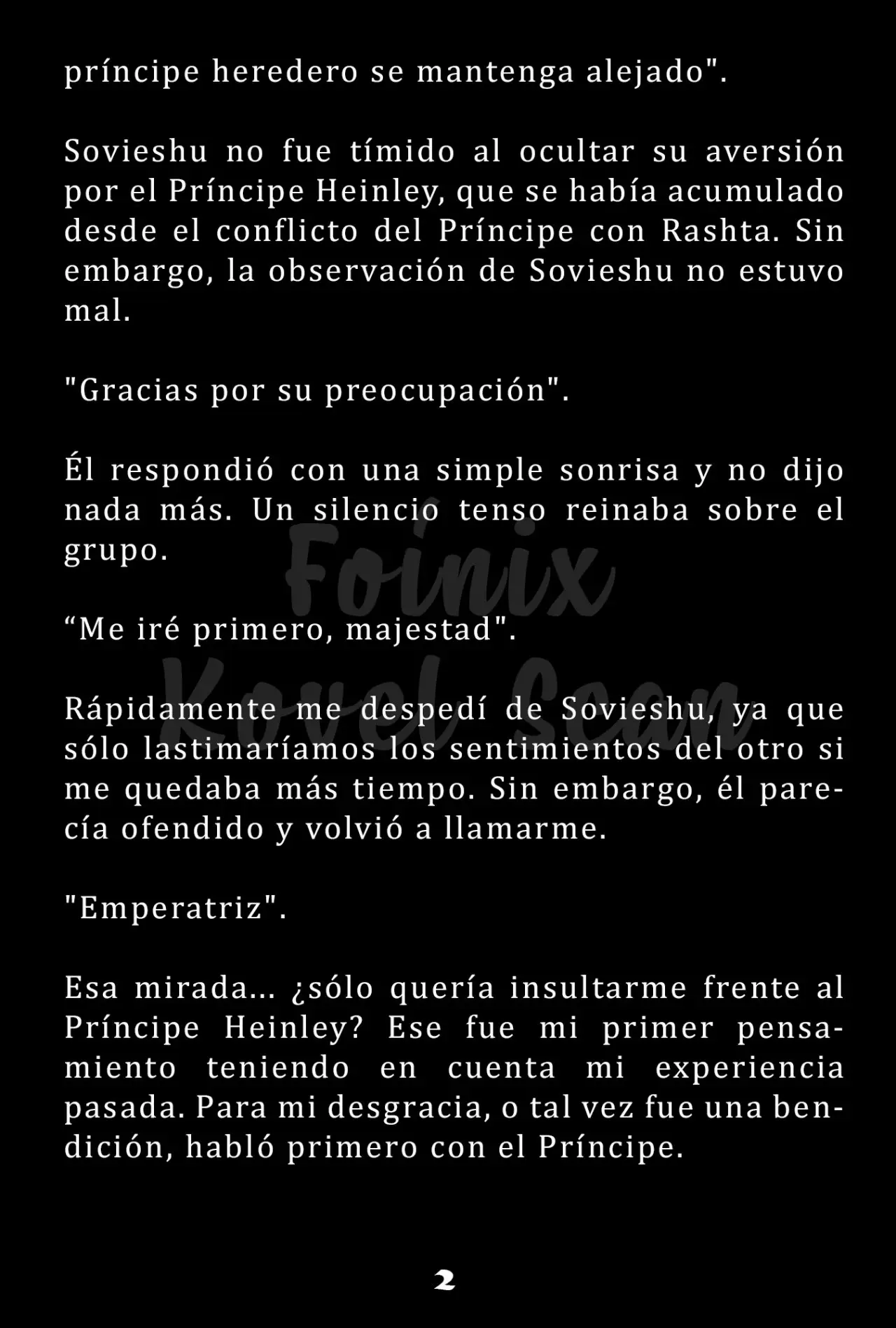 La Emperatriz se volvió a casar (Novela) - Capítulo 43 - Página 3 - LectorTMOo