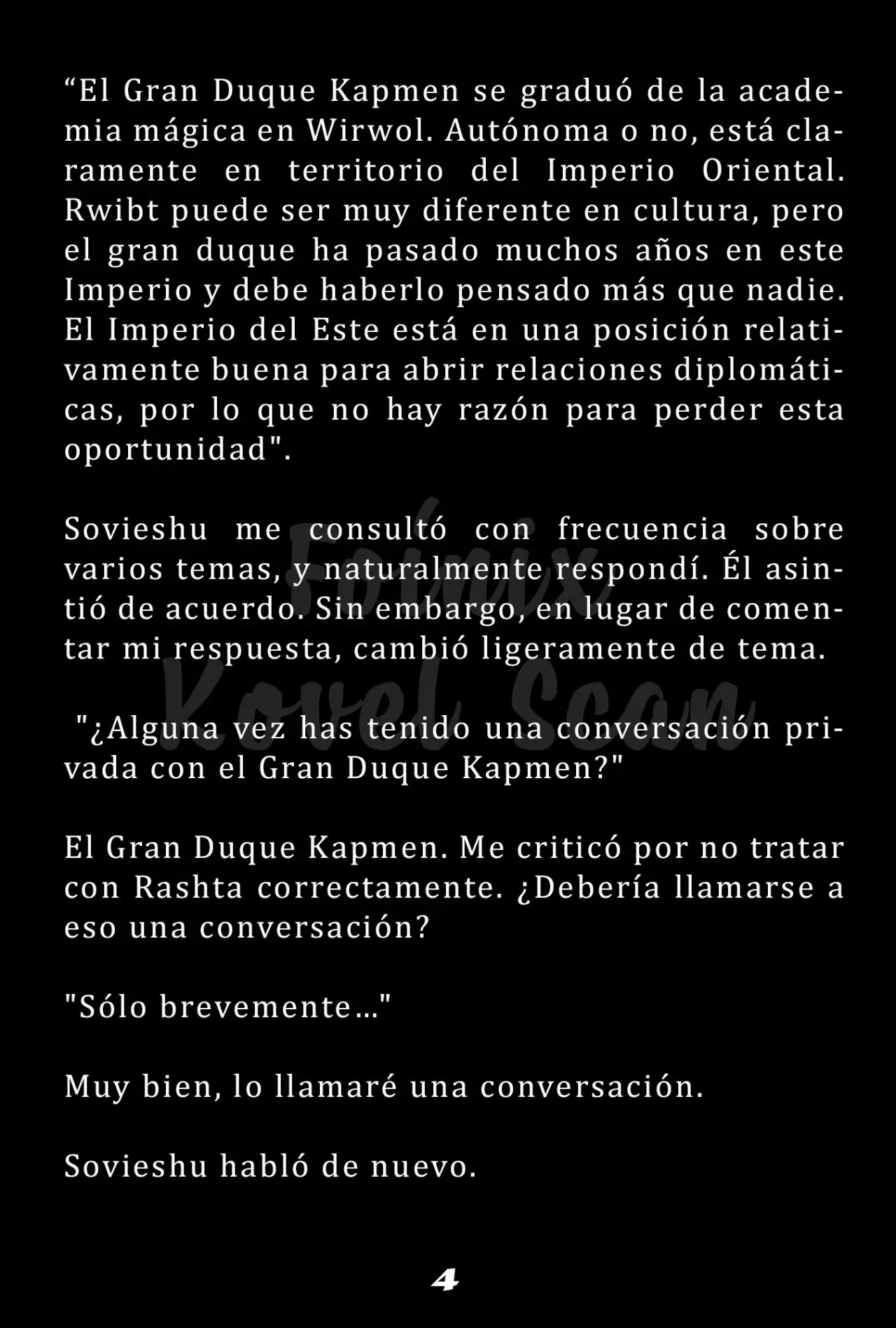 La Emperatriz se volvió a casar (Novela) - Capítulo 44 - Página 5 - LectorTMOo