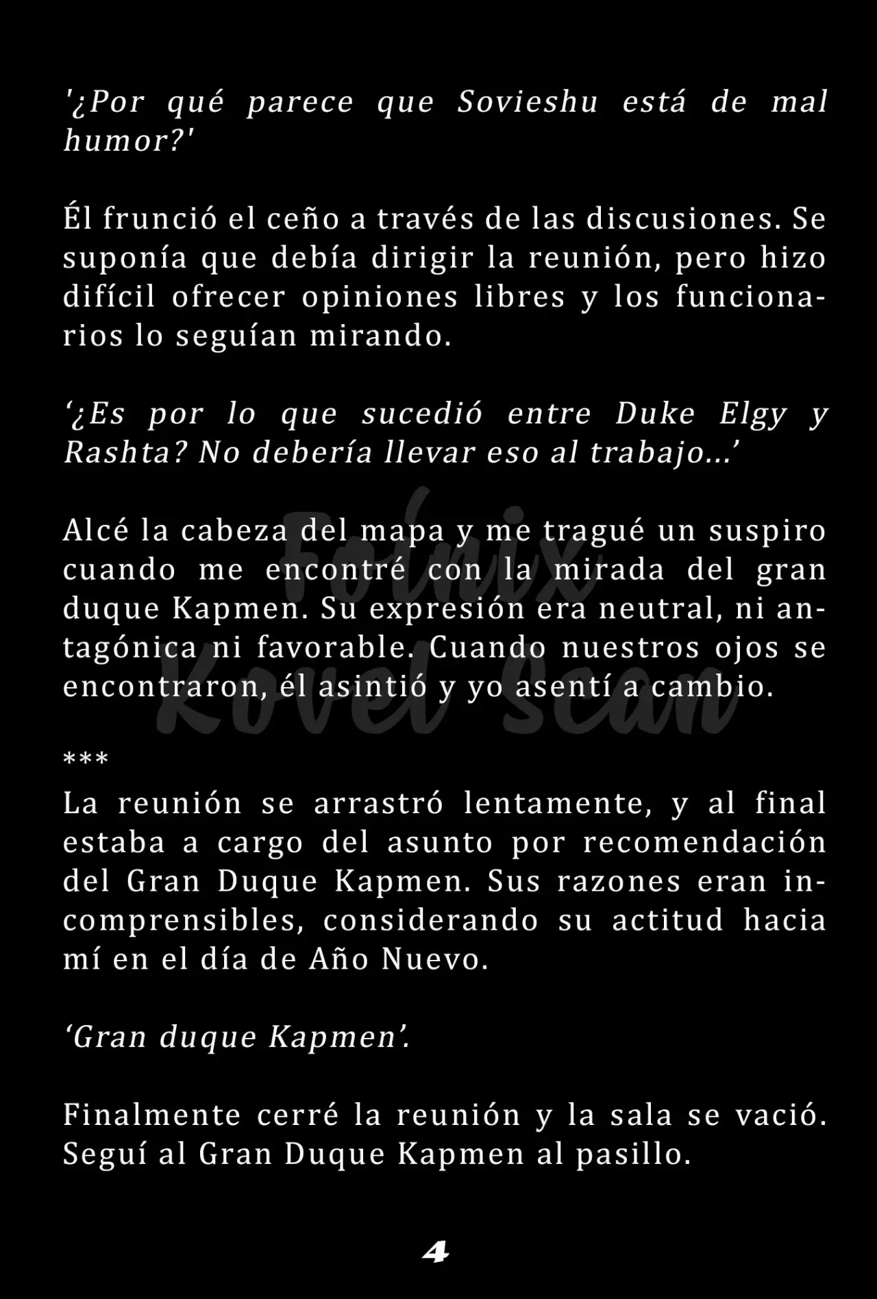La Emperatriz se volvió a casar (Novela) - Capítulo 47 - Página 5 - LectorTMOo