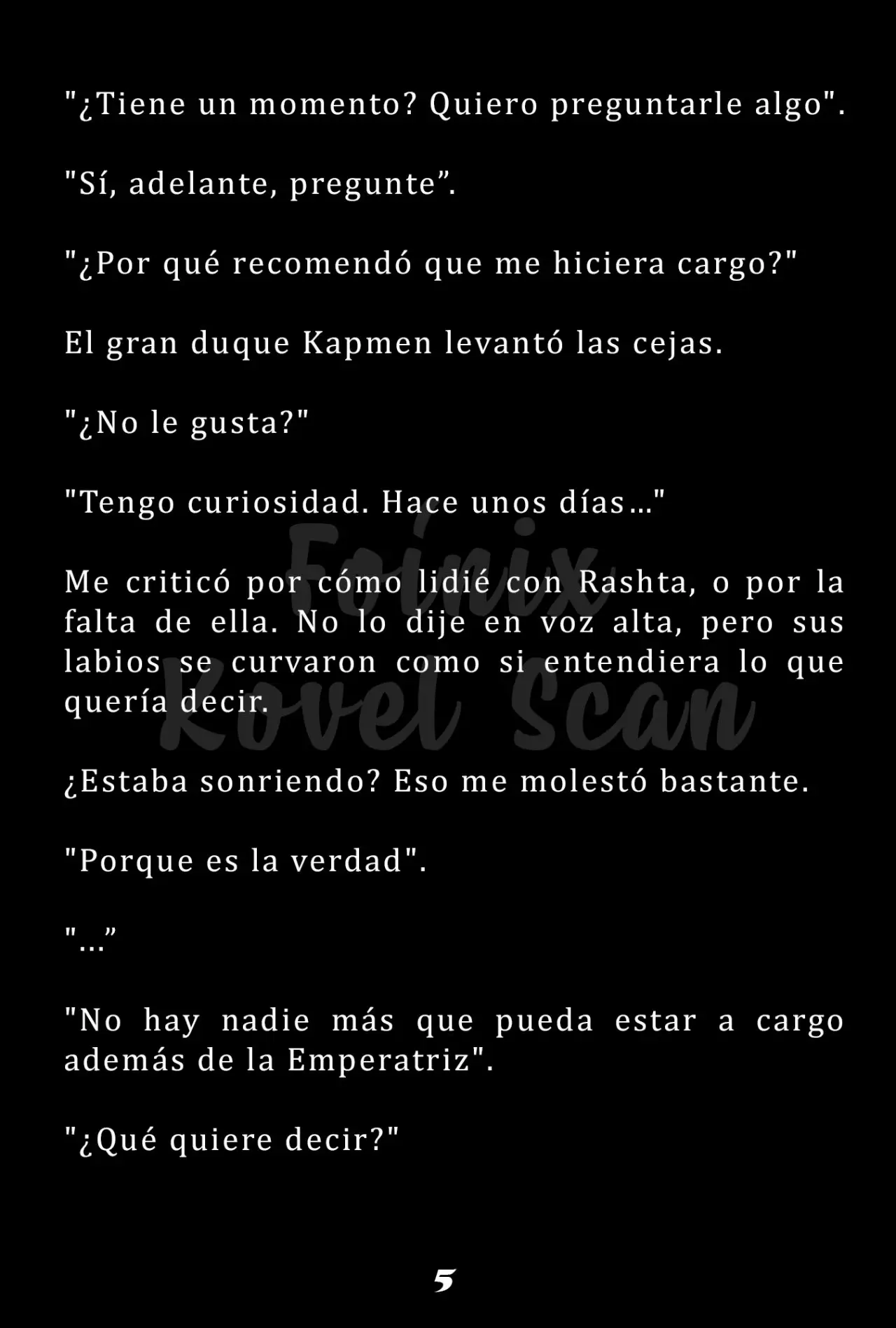 La Emperatriz se volvió a casar (Novela) - Capítulo 47 - Página 6 - LectorTMOo