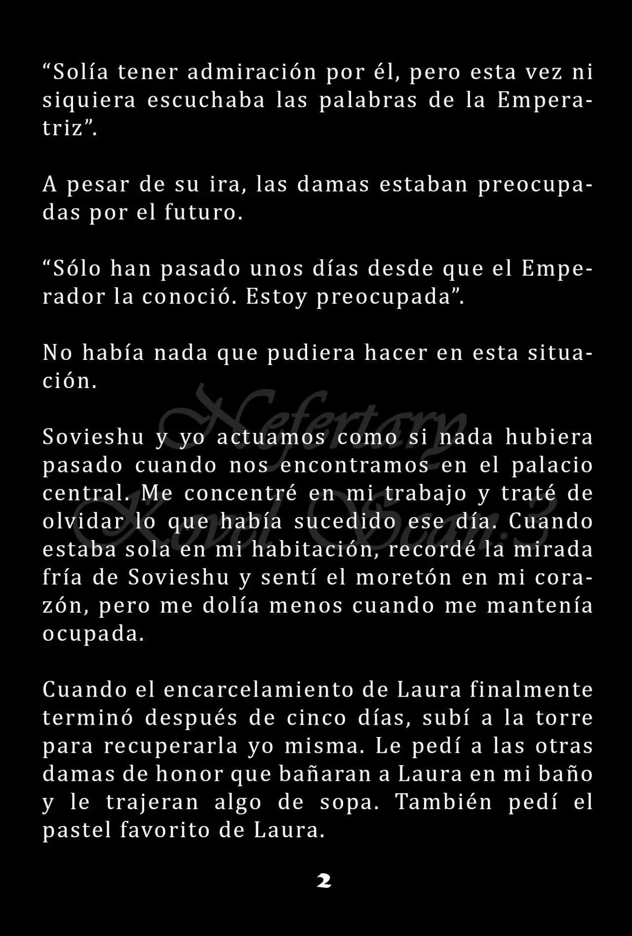 La Emperatriz se volvió a casar (Novela) - Capítulo 5 - Página 3 - LectorTMOo