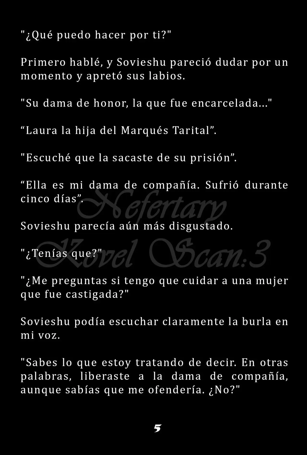 La Emperatriz se volvió a casar (Novela) - Capítulo 5 - Página 6 - LectorTMOo
