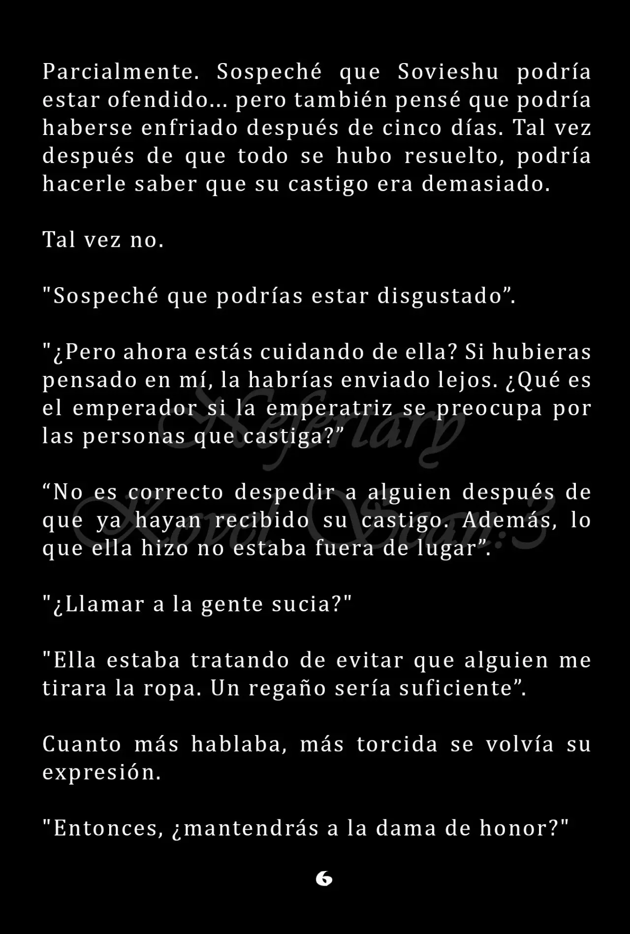La Emperatriz se volvió a casar (Novela) - Capítulo 5 - Página 7 - LectorTMOo