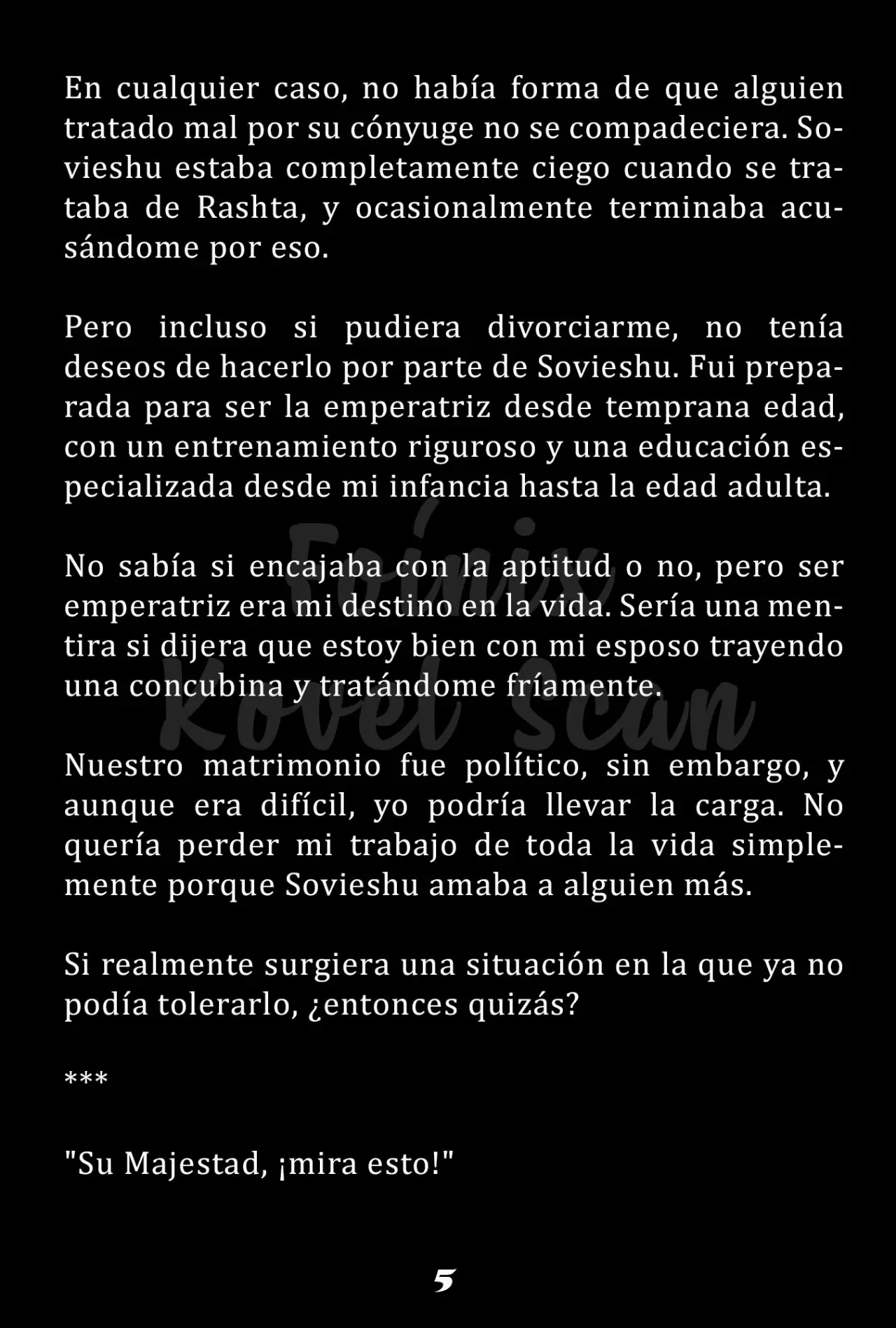 La Emperatriz se volvió a casar (Novela) - Capítulo 52 - Página 6 - LectorTMOo