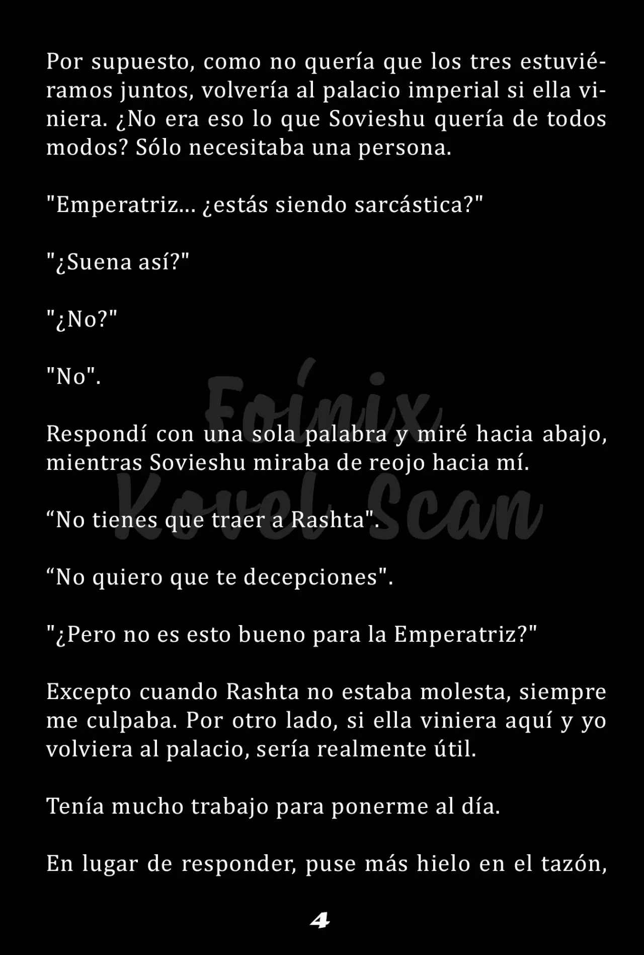 La Emperatriz se volvió a casar (Novela) - Capítulo 56 - Página 5 - LectorTMOo