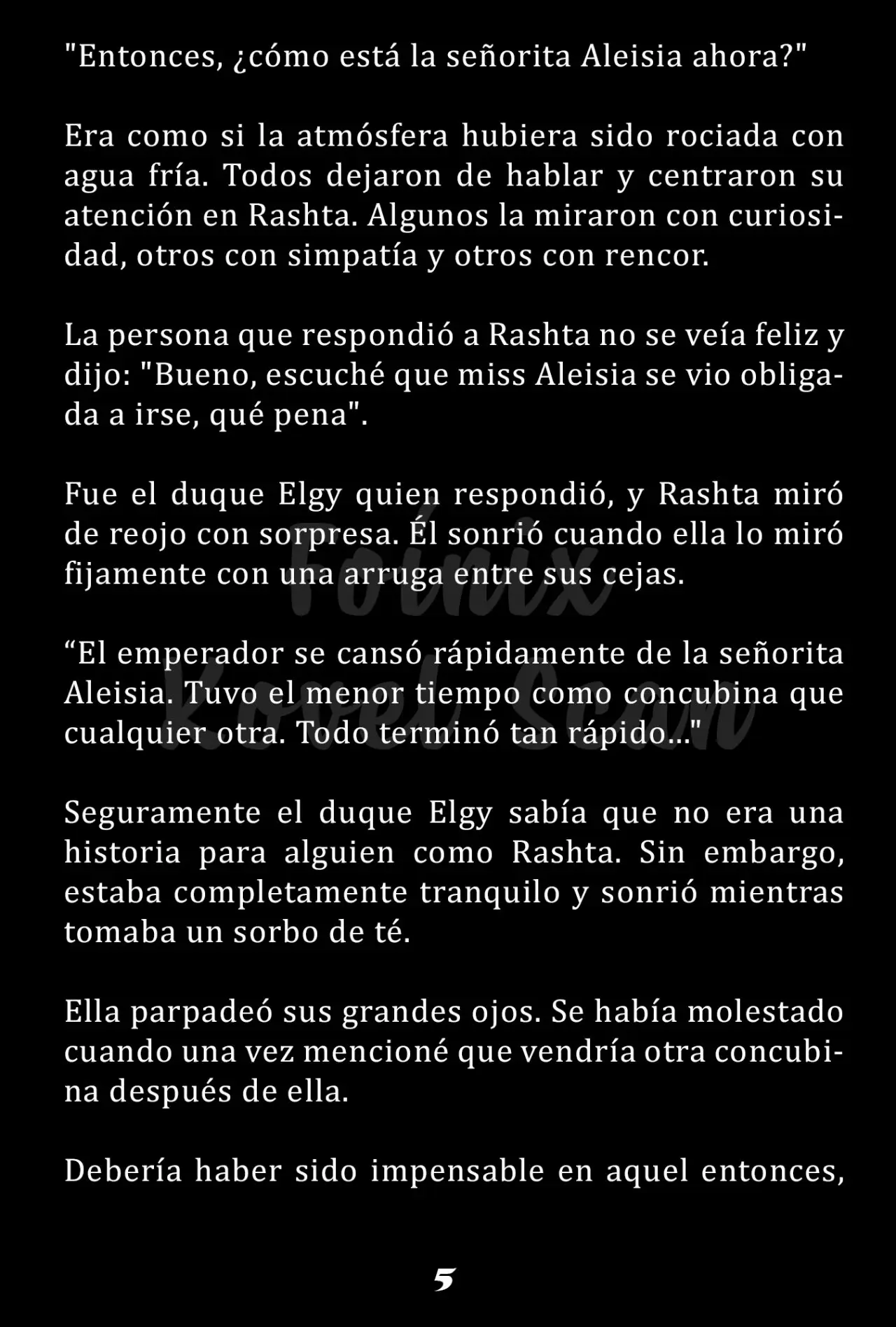 La Emperatriz se volvió a casar (Novela) - Capítulo 57 - Página 5 - LectorTMOo
