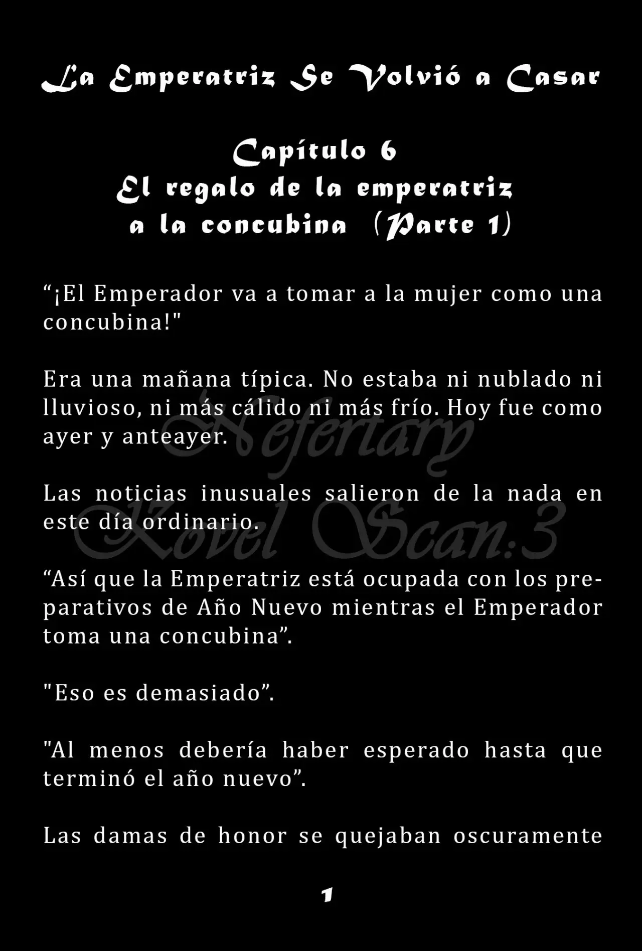 La Emperatriz se volvió a casar (Novela) - Capítulo 6 - Página 2 - LectorTMOo