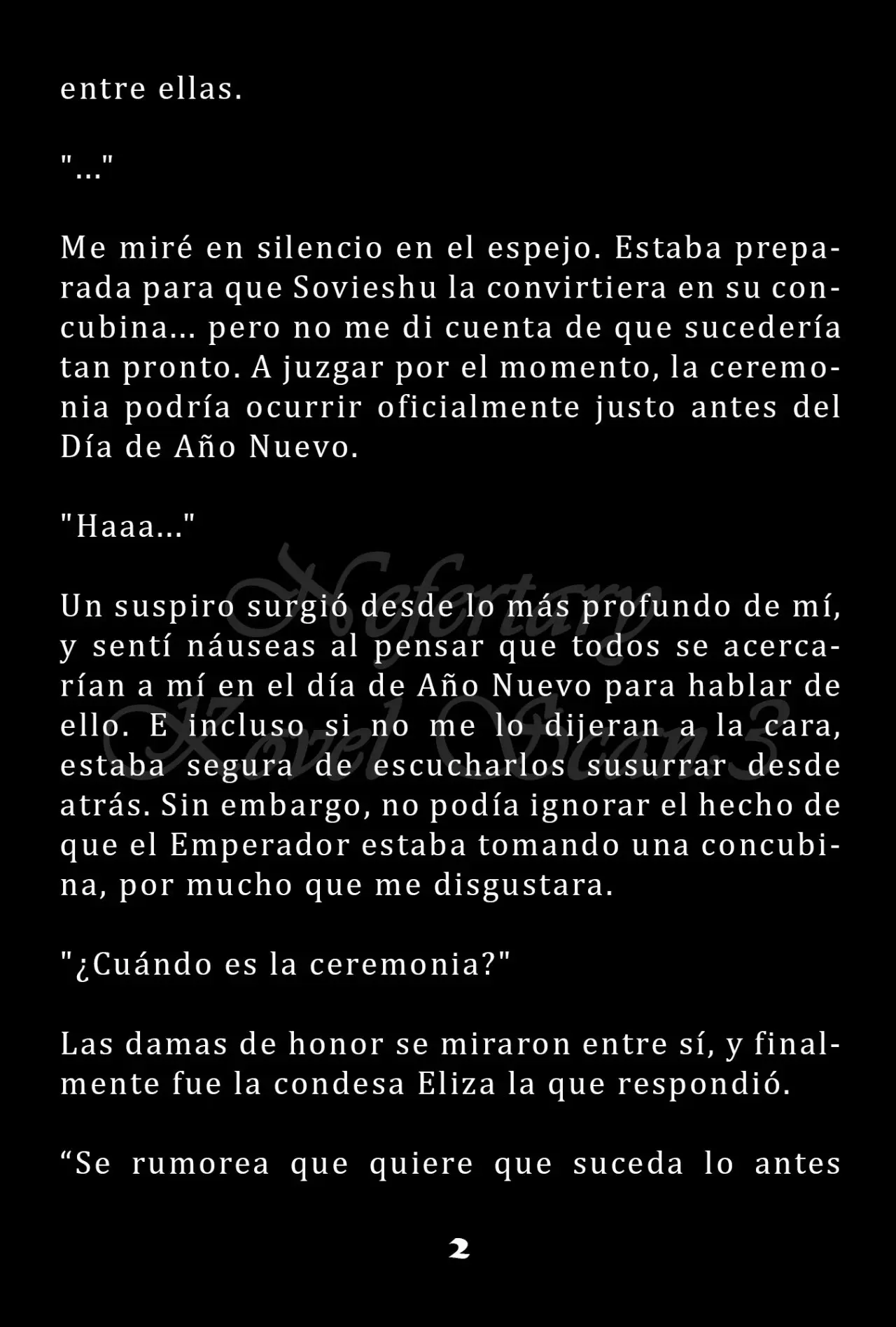 La Emperatriz se volvió a casar (Novela) - Capítulo 6 - Página 3 - LectorTMOo