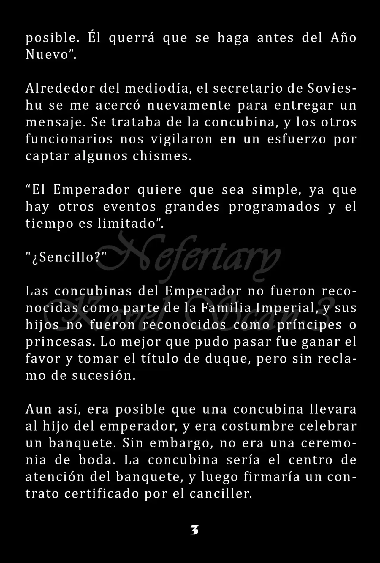 La Emperatriz se volvió a casar (Novela) - Capítulo 6 - Página 4 - LectorTMOo