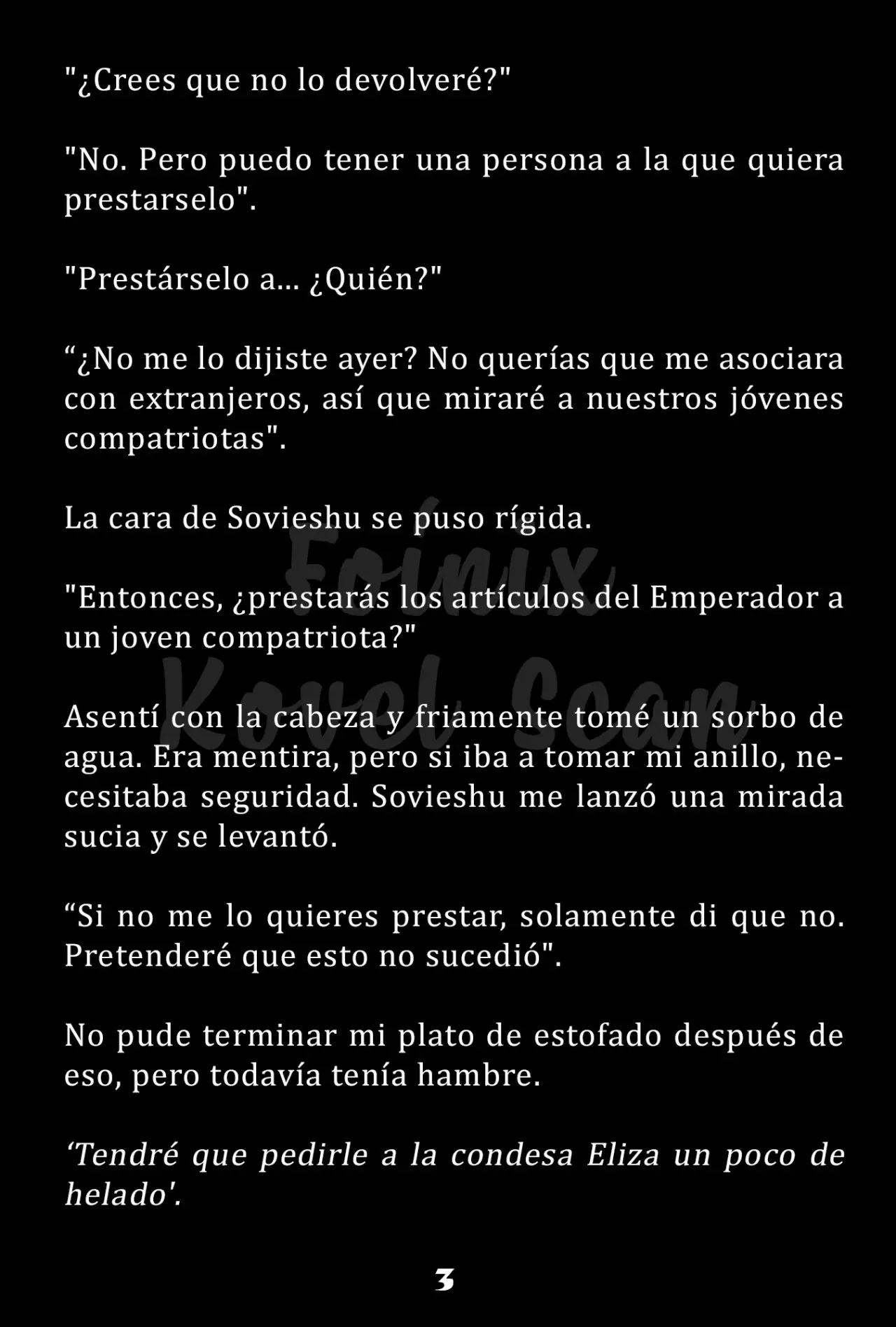 La Emperatriz se volvió a casar (Novela) - Capítulo 61 - Página 4 - LectorTMOo