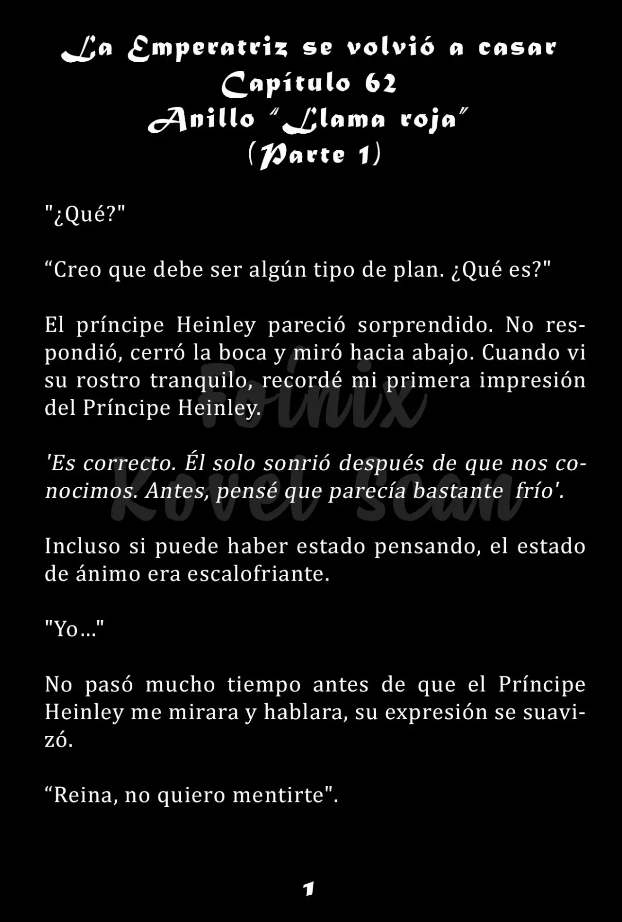 La Emperatriz se volvió a casar (Novela) - Capítulo 62 - Página 2 - LectorTMOo