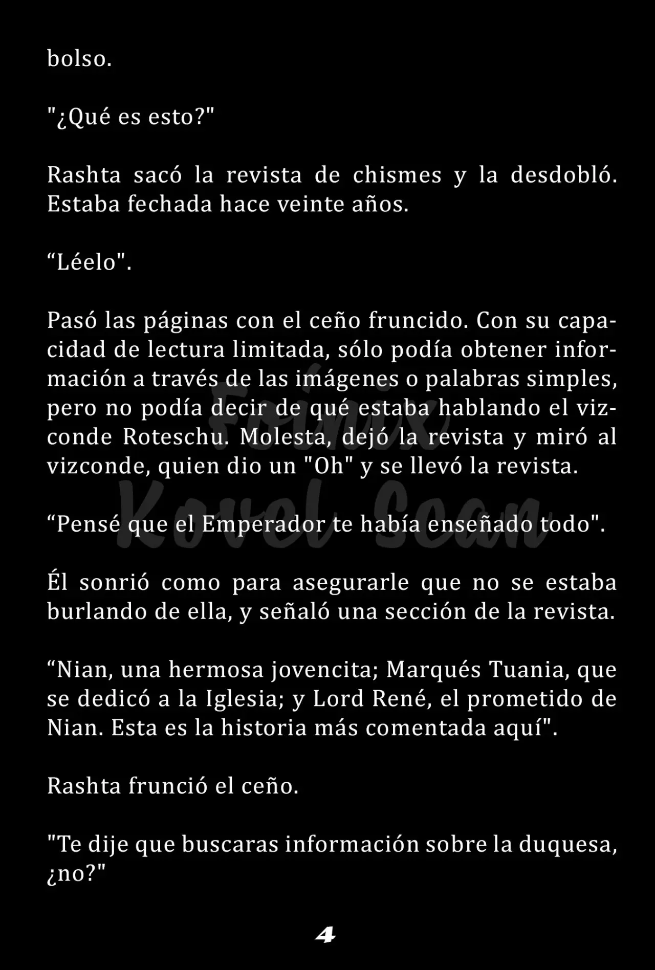 La Emperatriz se volvió a casar (Novela) - Capítulo 63 - Página 5 - LectorTMOo