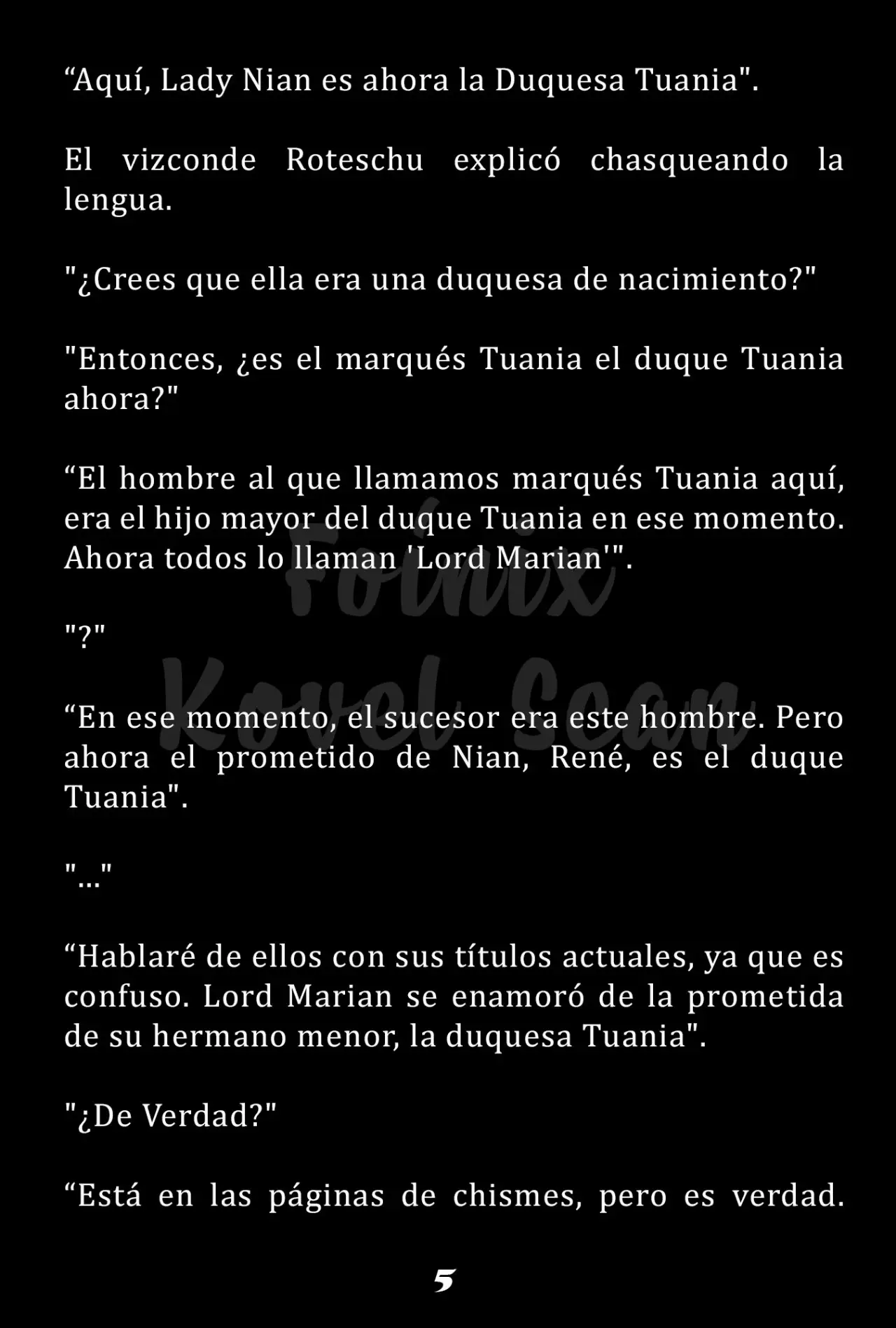 La Emperatriz se volvió a casar (Novela) - Capítulo 63 - Página 6 - LectorTMOo