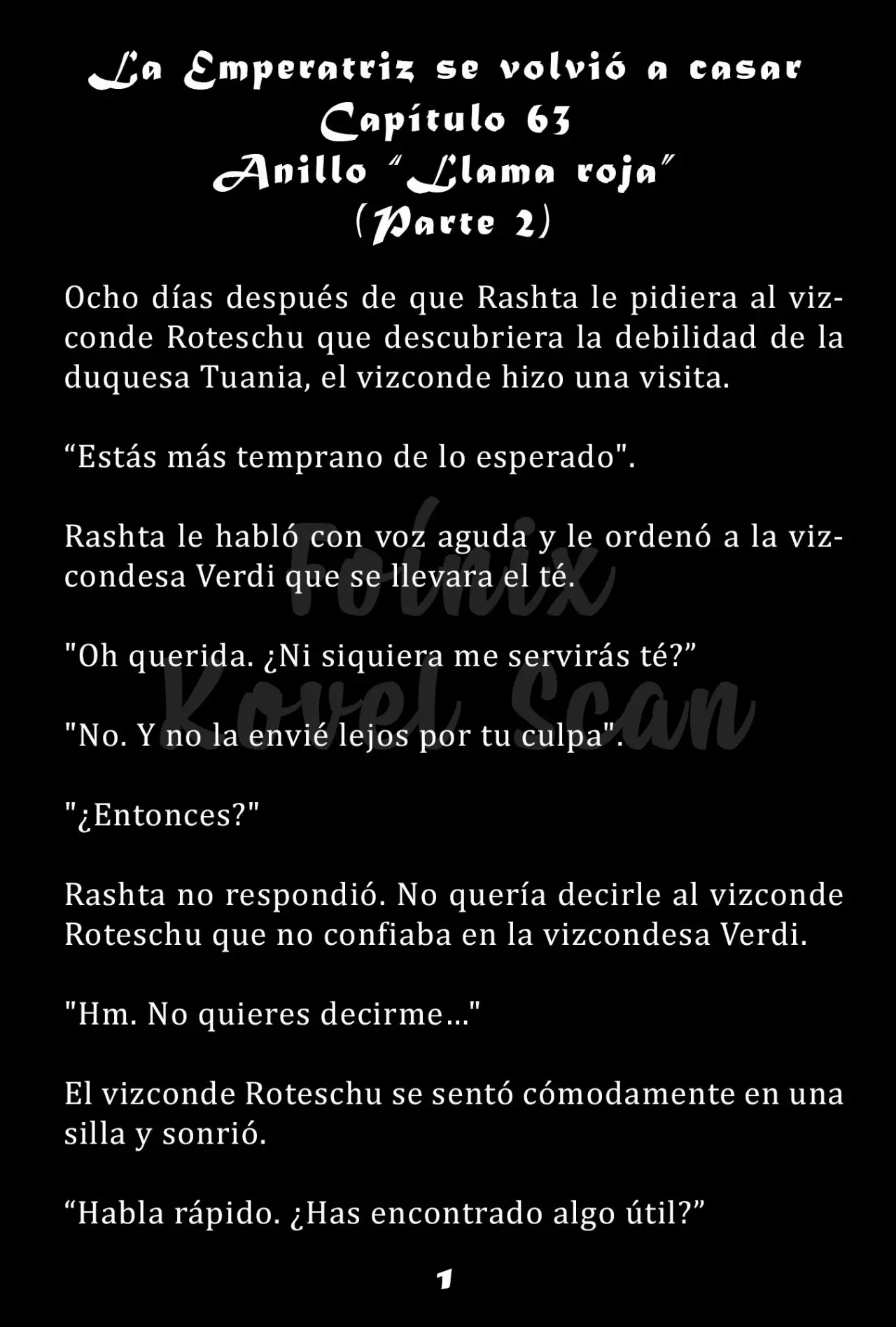 La Emperatriz se volvió a casar (Novela) - Capítulo 63 - Página 14 - LectorTMOo