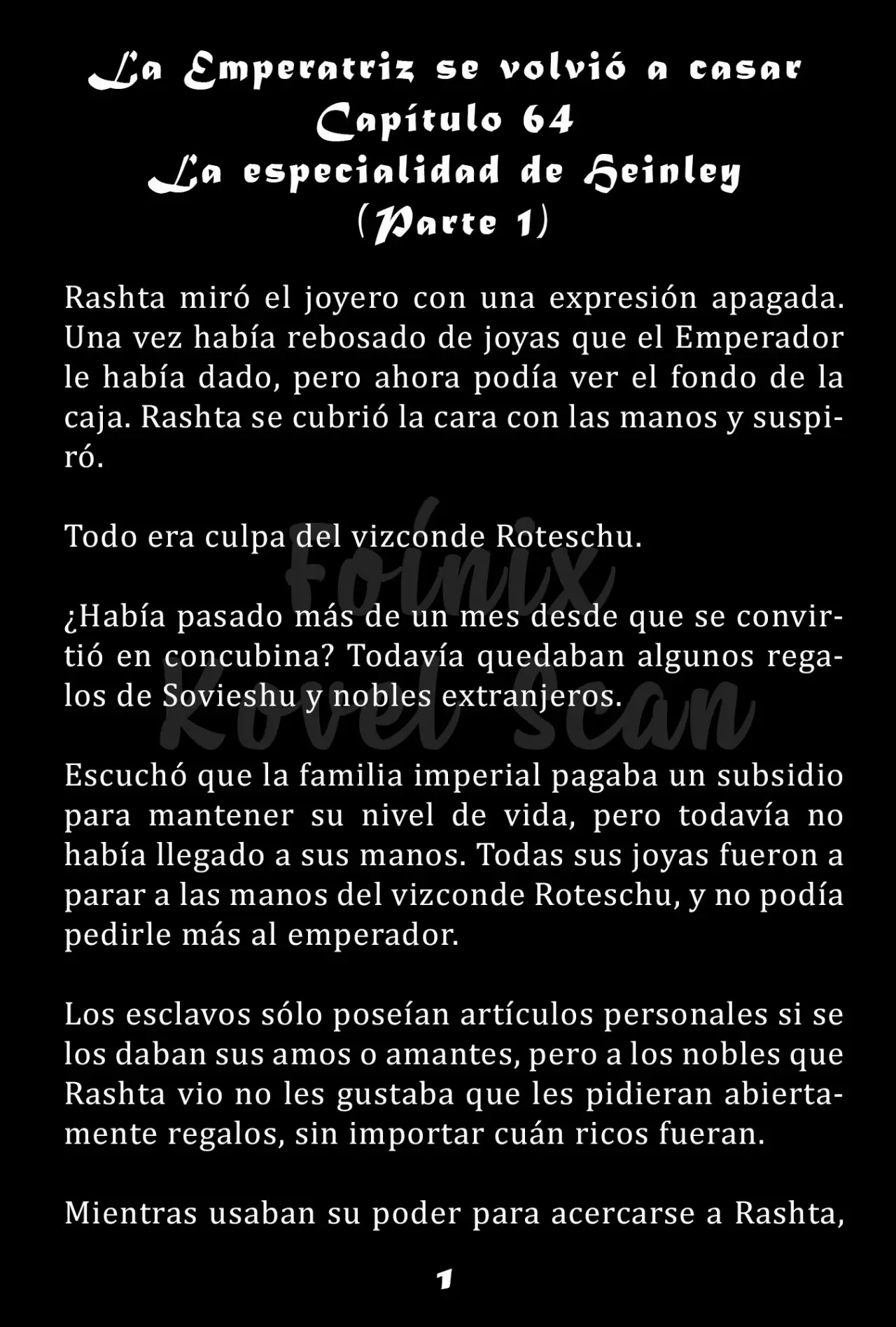 La Emperatriz se volvió a casar (Novela) - Capítulo 64 - Página 2 - LectorTMOo