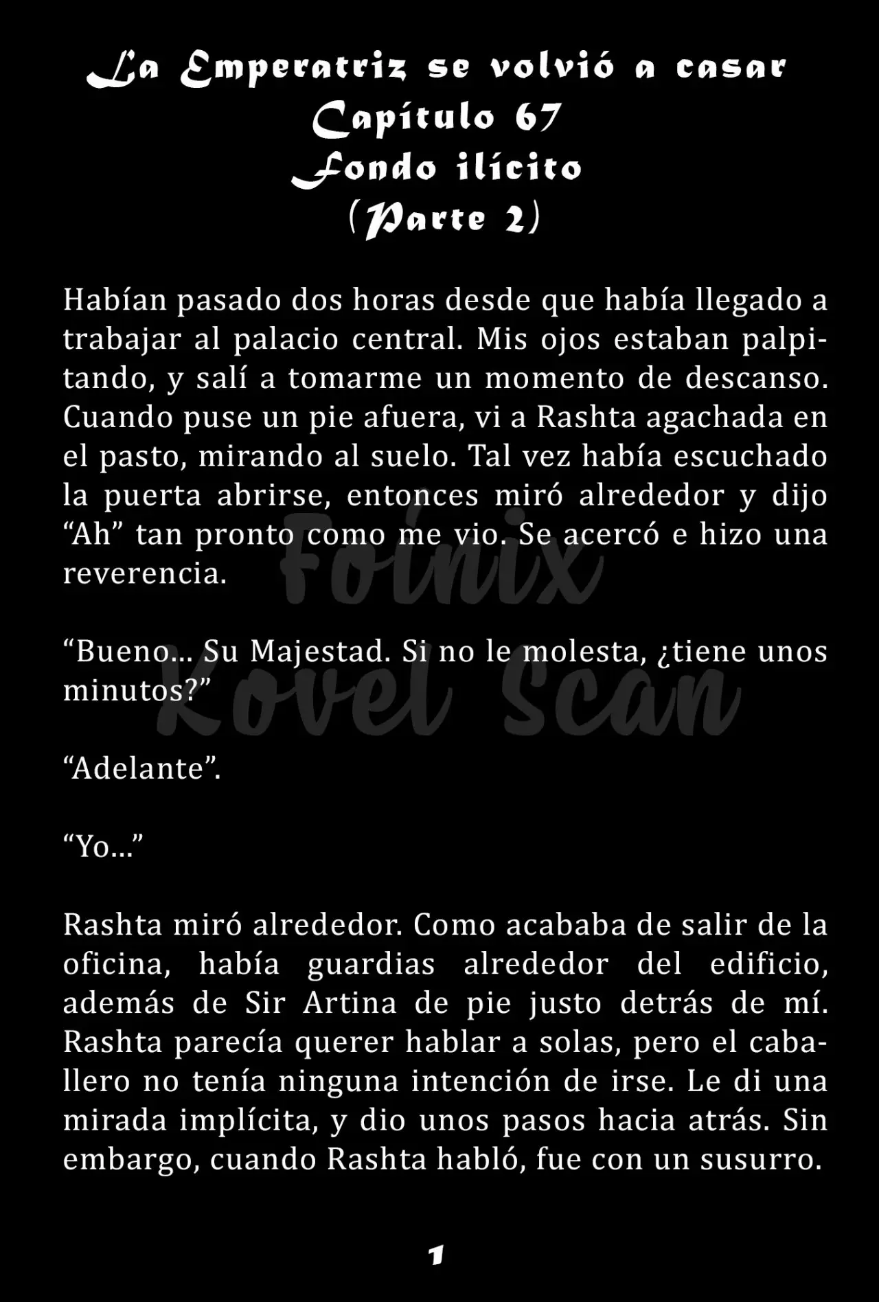 La Emperatriz se volvió a casar (Novela) - Capítulo 67 - Página 2 - LectorTMOo