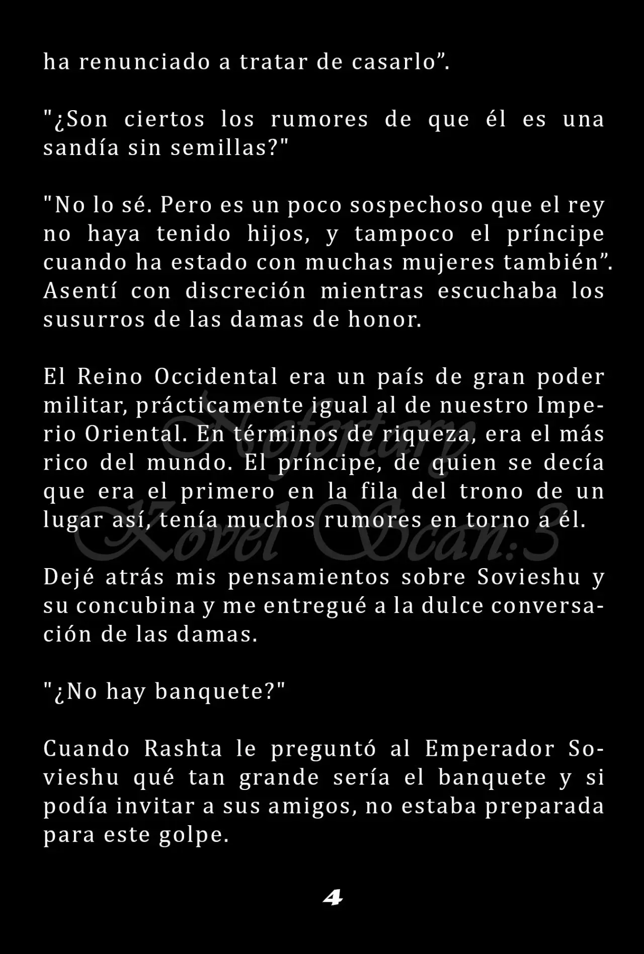 La Emperatriz se volvió a casar (Novela) - Capítulo 7 - Página 5 - LectorTMOo