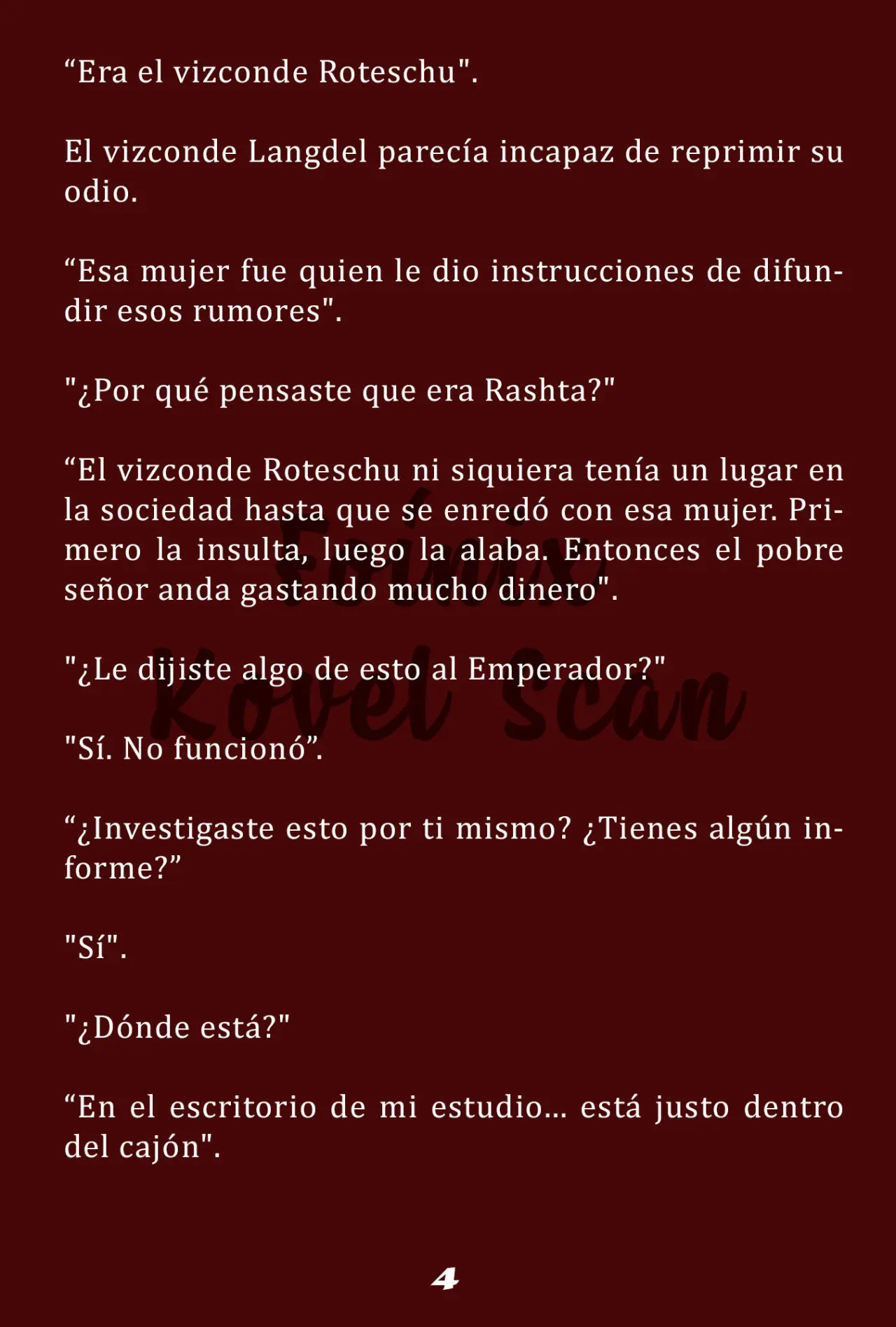 La Emperatriz se volvió a casar (Novela) - Capítulo 75 - Página 5 - LectorTMOo