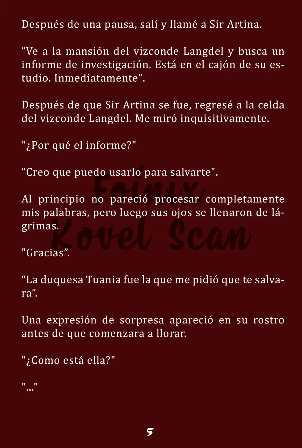 La Emperatriz se volvió a casar (Novela) - Capítulo 75 - Página 6 - LectorTMOo