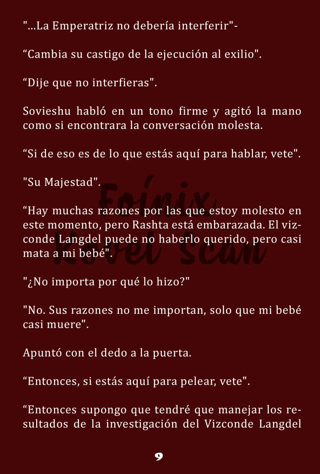 La Emperatriz se volvió a casar (Novela) - Capítulo 75 - Página 10 - LectorTMOo
