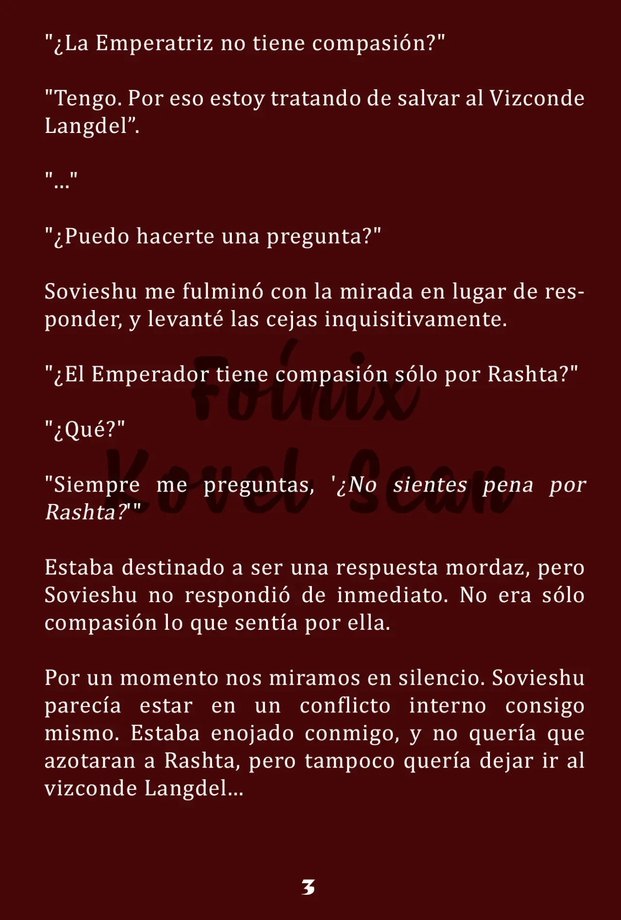 La Emperatriz se volvió a casar (Novela) - Capítulo 76 - Página 4 - LectorTMOo