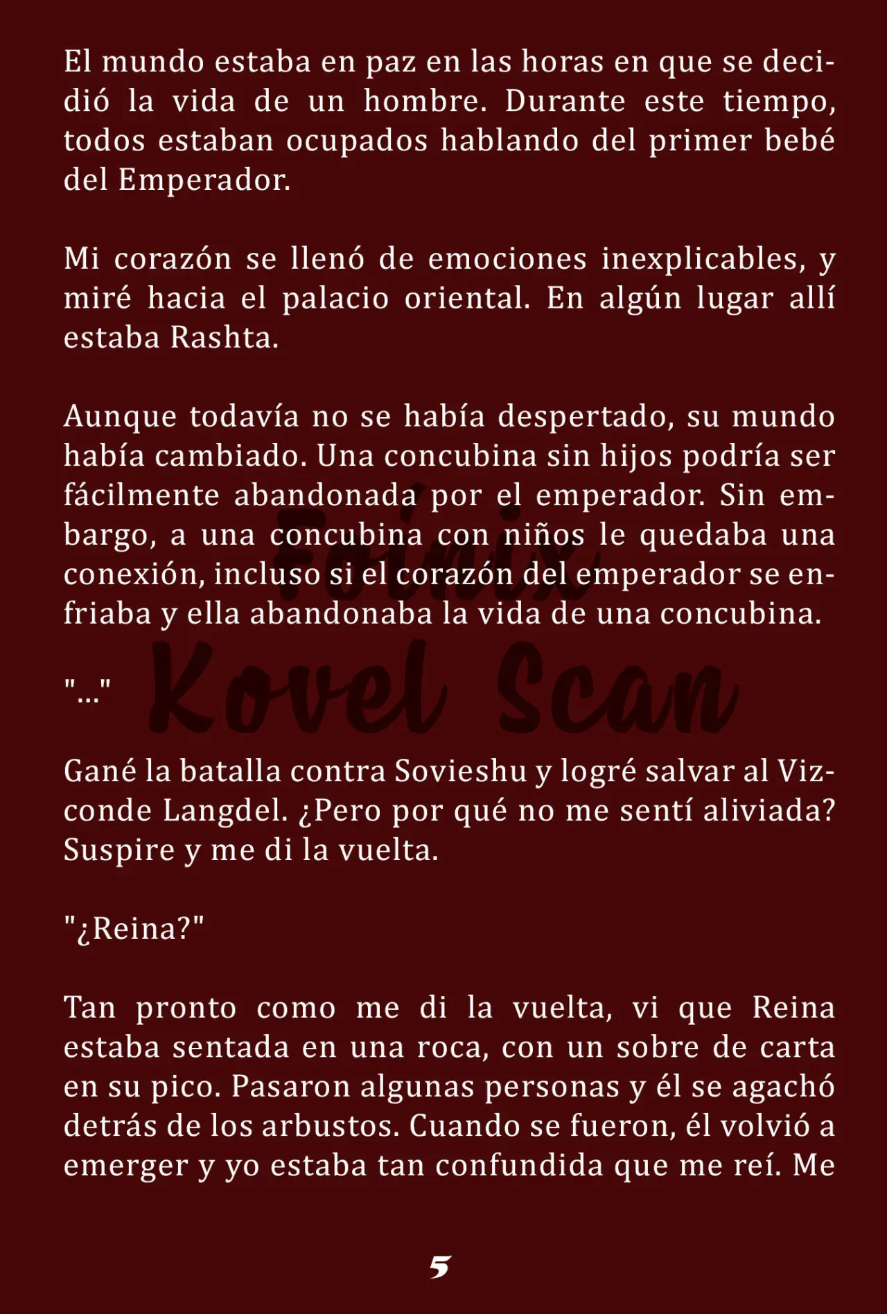 La Emperatriz se volvió a casar (Novela) - Capítulo 76 - Página 6 - LectorTMOo