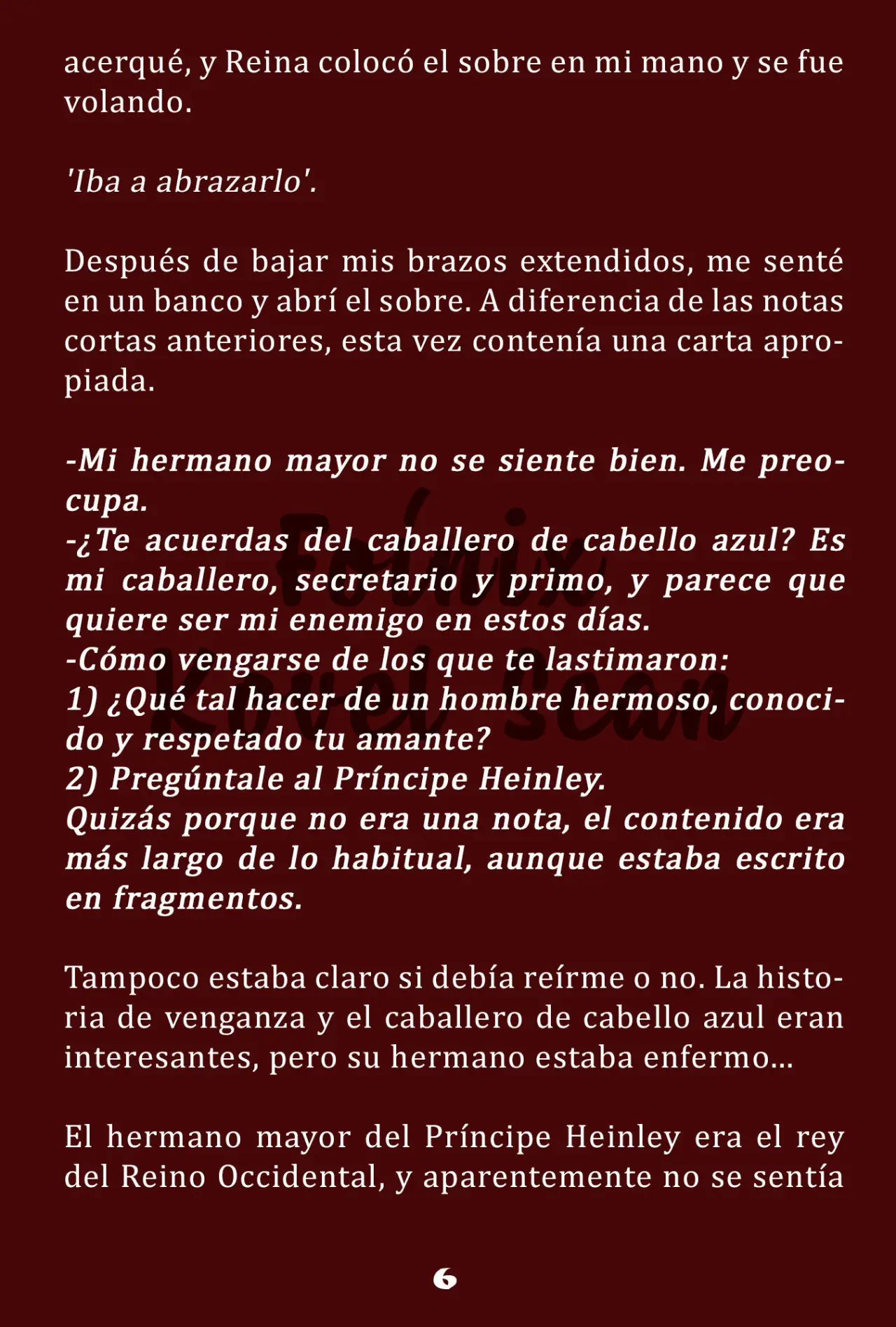 La Emperatriz se volvió a casar (Novela) - Capítulo 76 - Página 7 - LectorTMOo