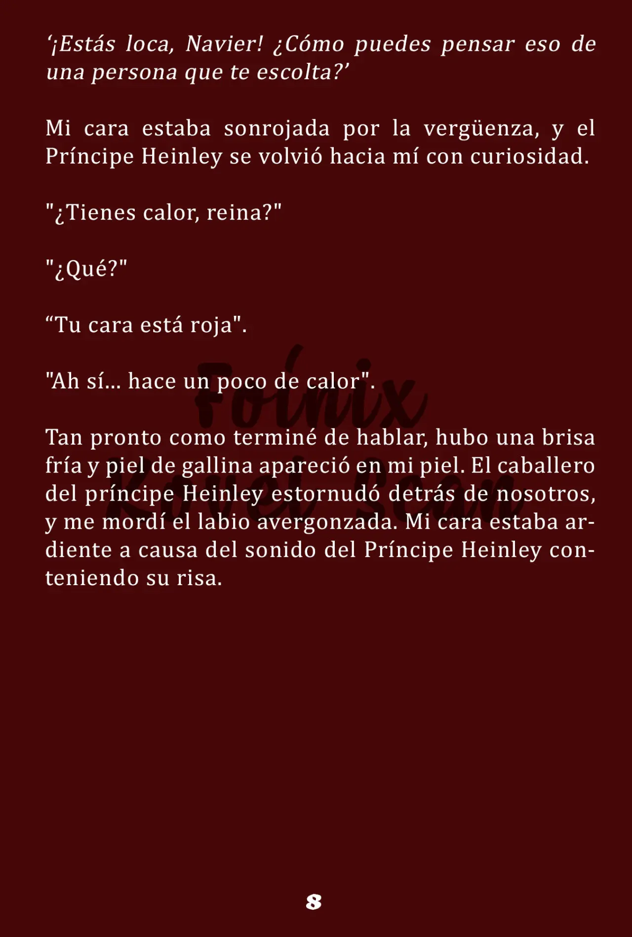 La Emperatriz se volvió a casar (Novela) - Capítulo 76 - Página 9 - LectorTMOo