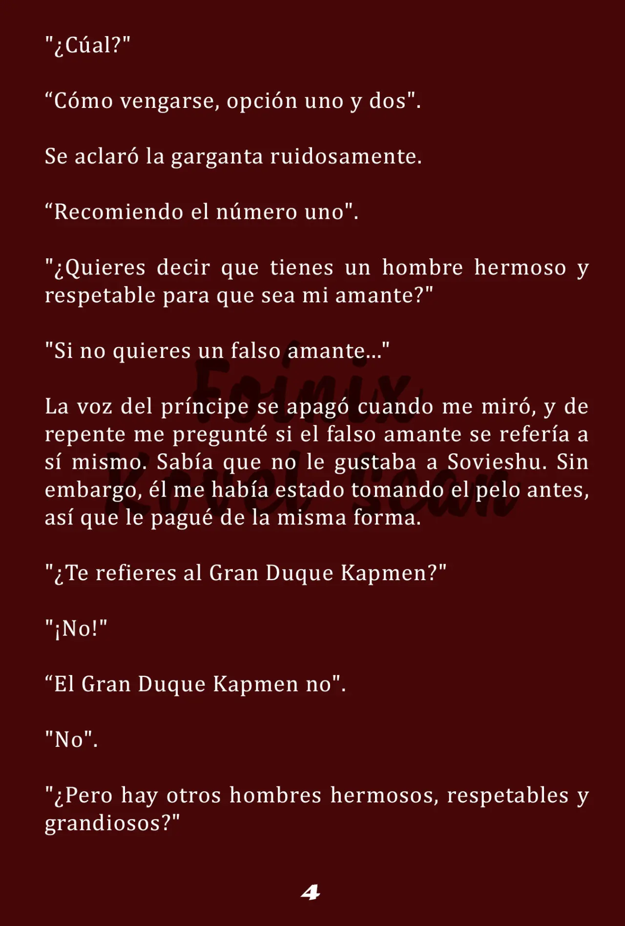 La Emperatriz se volvió a casar (Novela) - Capítulo 77 - Página 5 - LectorTMOo