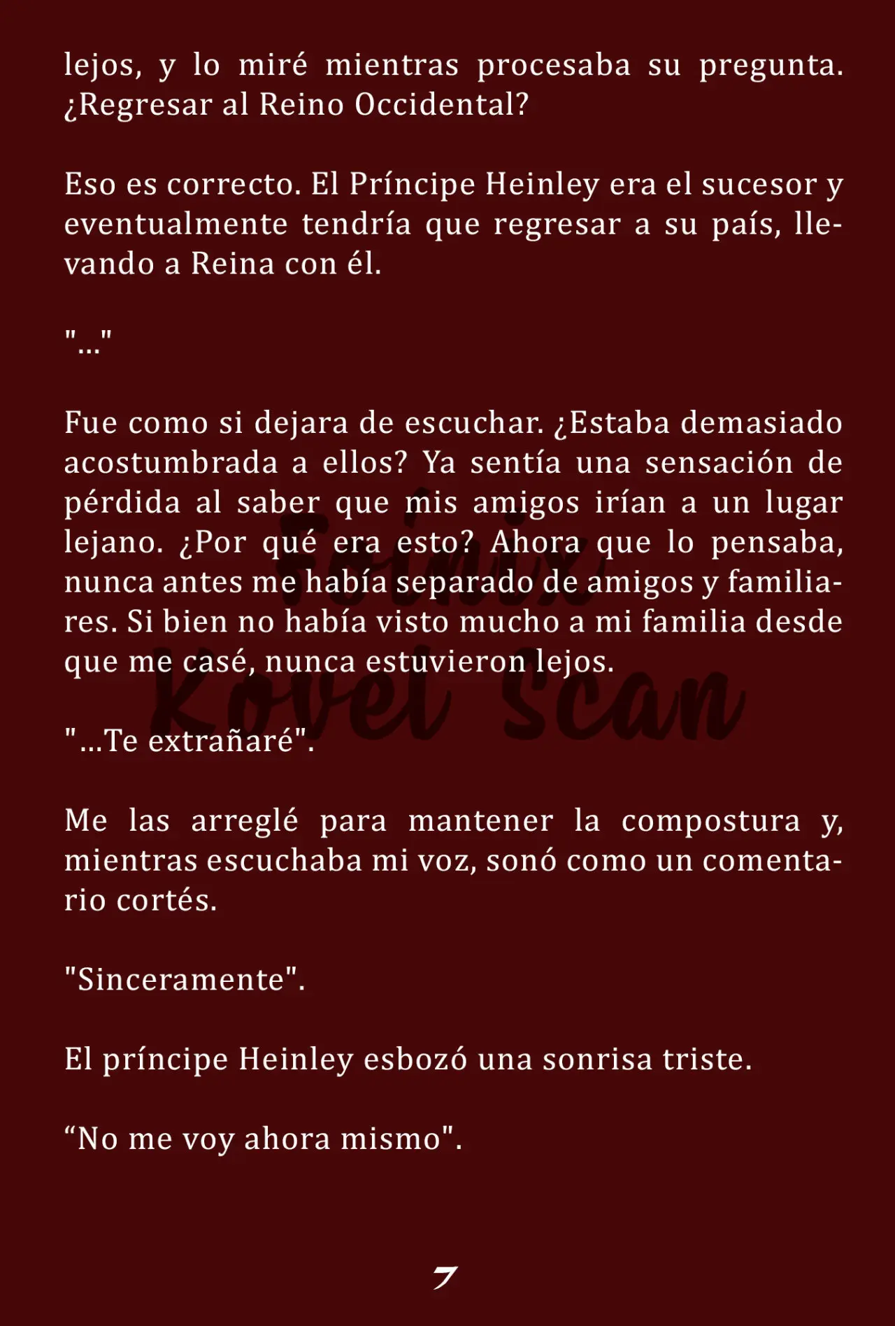 La Emperatriz se volvió a casar (Novela) - Capítulo 77 - Página 8 - LectorTMOo