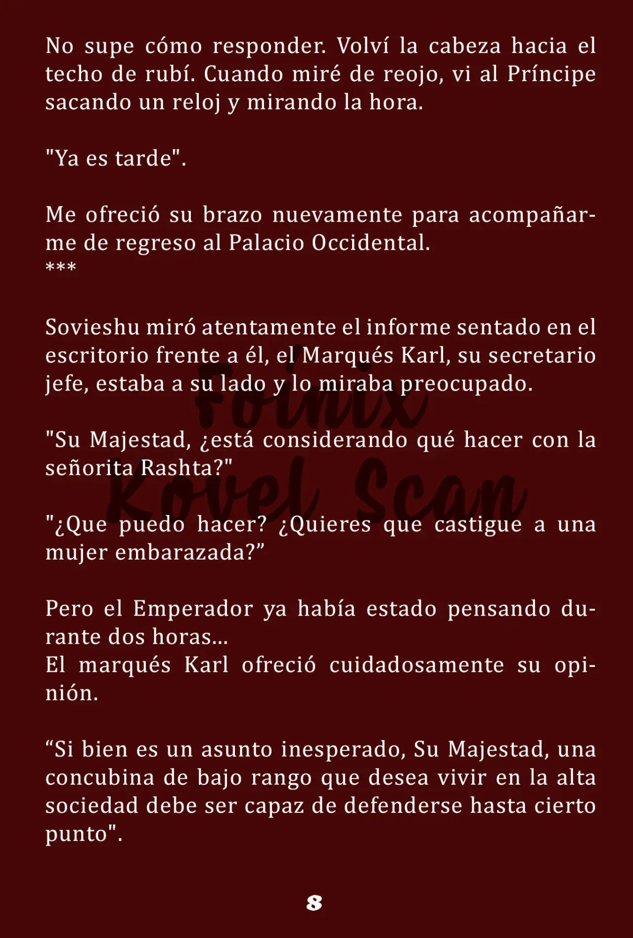 La Emperatriz se volvió a casar (Novela) - Capítulo 77 - Página 9 - LectorTMOo