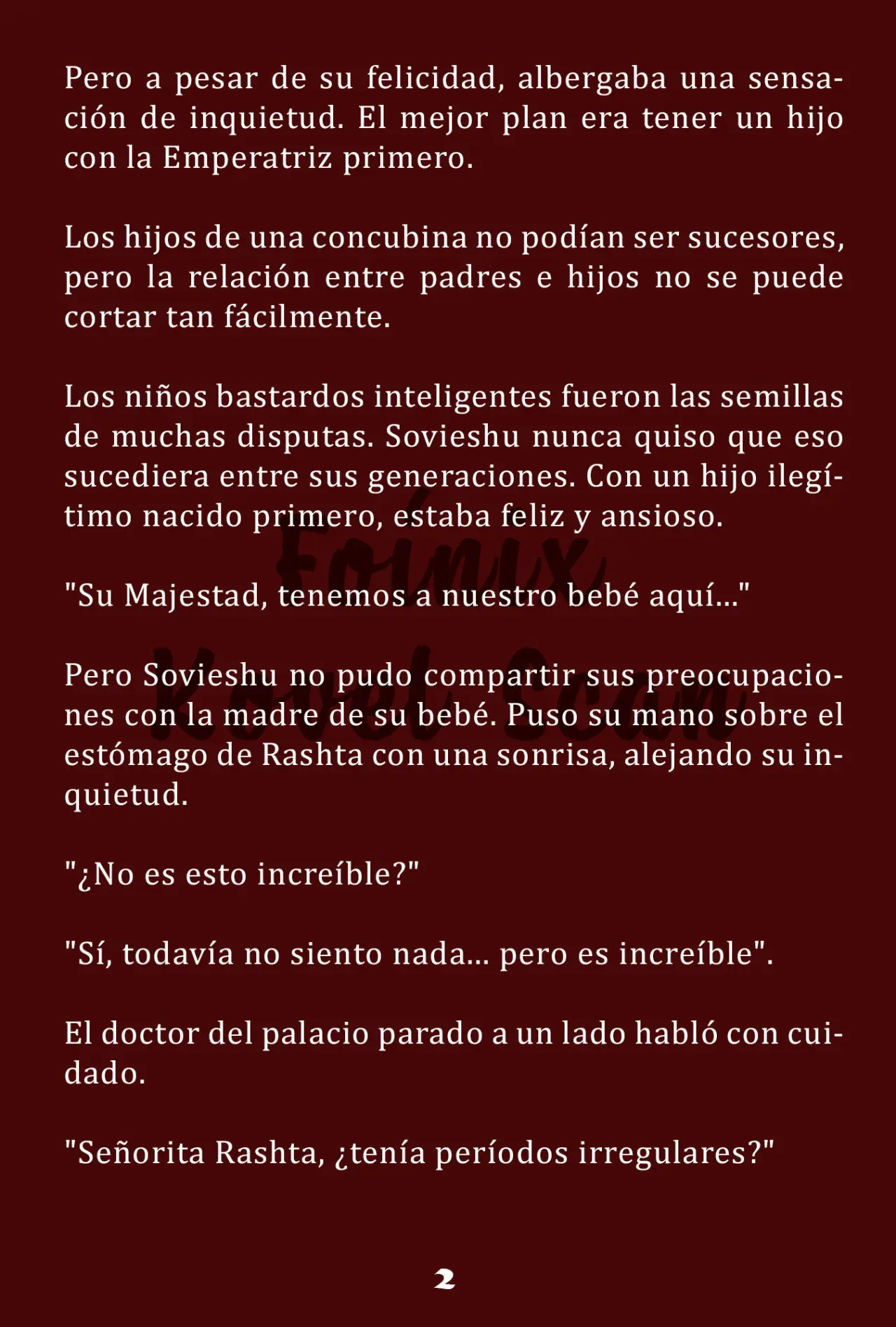 La Emperatriz se volvió a casar (Novela) - Capítulo 78 - Página 3 - LectorTMOo