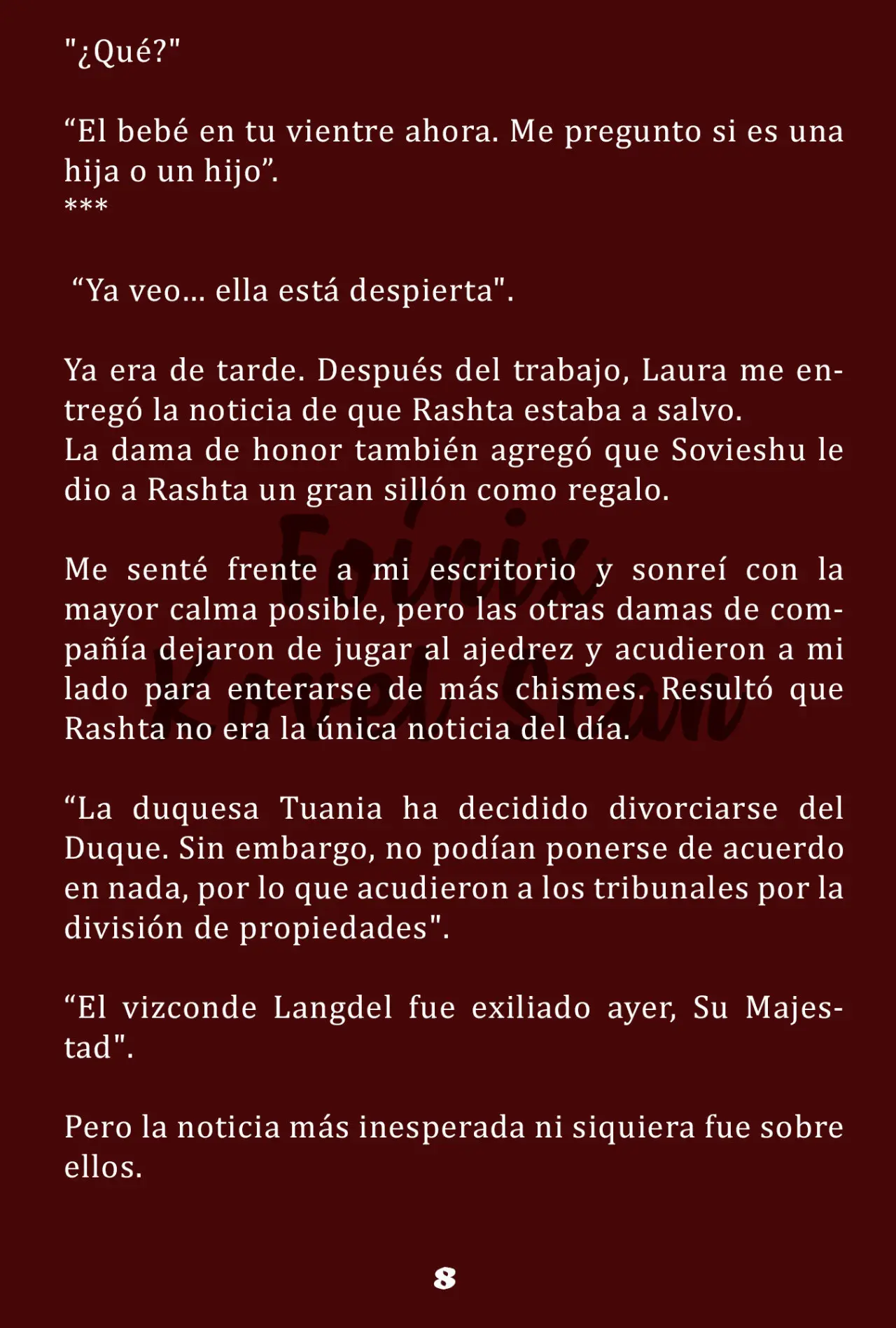 La Emperatriz se volvió a casar (Novela) - Capítulo 78 - Página 9 - LectorTMOo