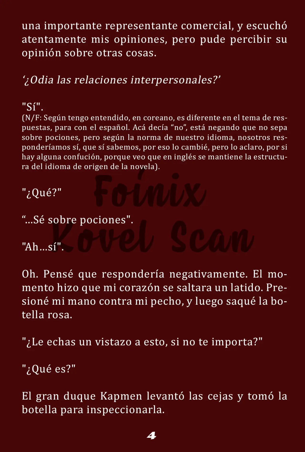 La Emperatriz se volvió a casar (Novela) - Capítulo 79 - Página 5 - LectorTMOo