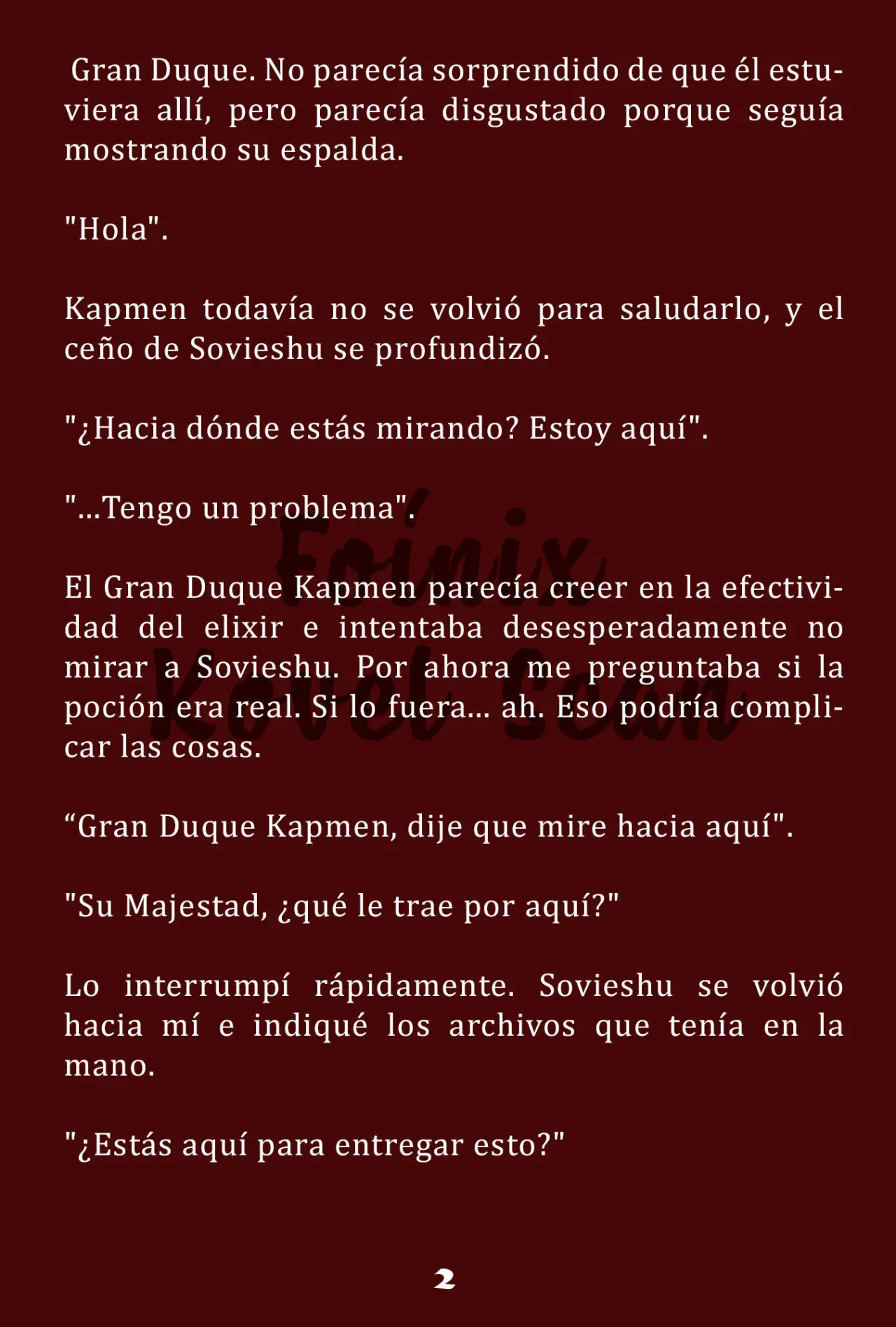 La Emperatriz se volvió a casar (Novela) - Capítulo 80 - Página 3 - LectorTMOo