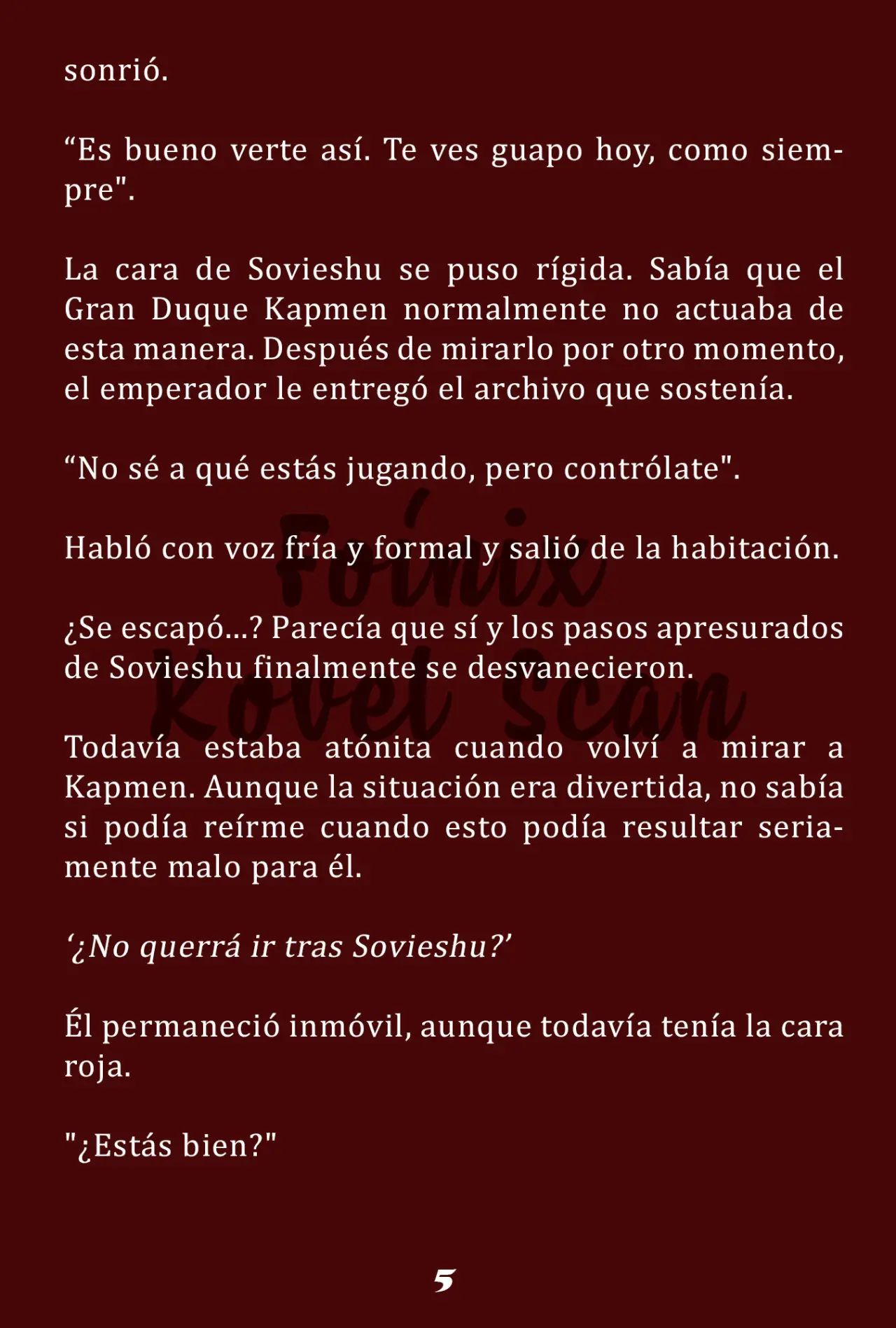La Emperatriz se volvió a casar (Novela) - Capítulo 80 - Página 6 - LectorTMOo