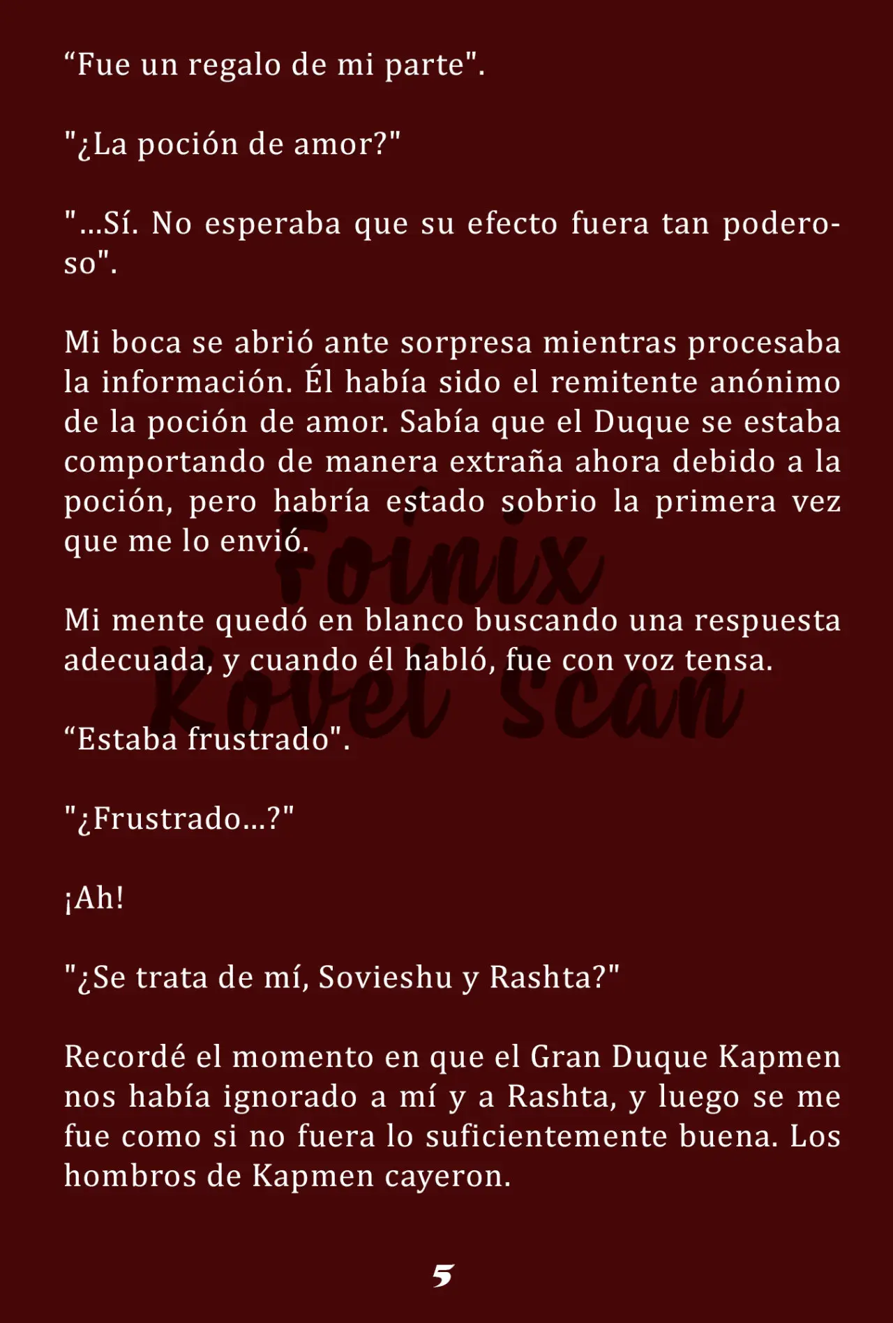 La Emperatriz se volvió a casar (Novela) - Capítulo 81 - Página 6 - LectorTMOo