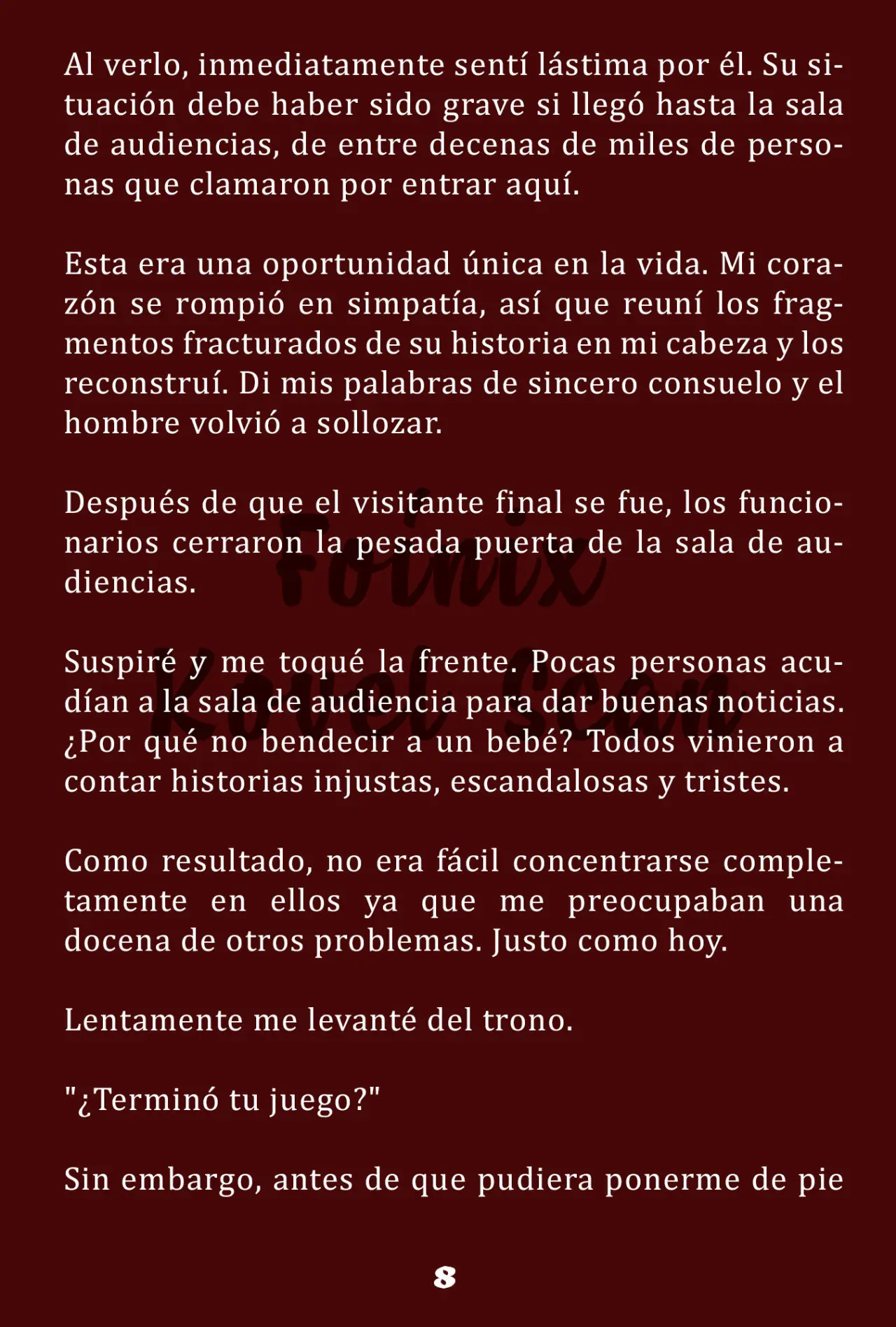 La Emperatriz se volvió a casar (Novela) - Capítulo 81 - Página 9 - LectorTMOo