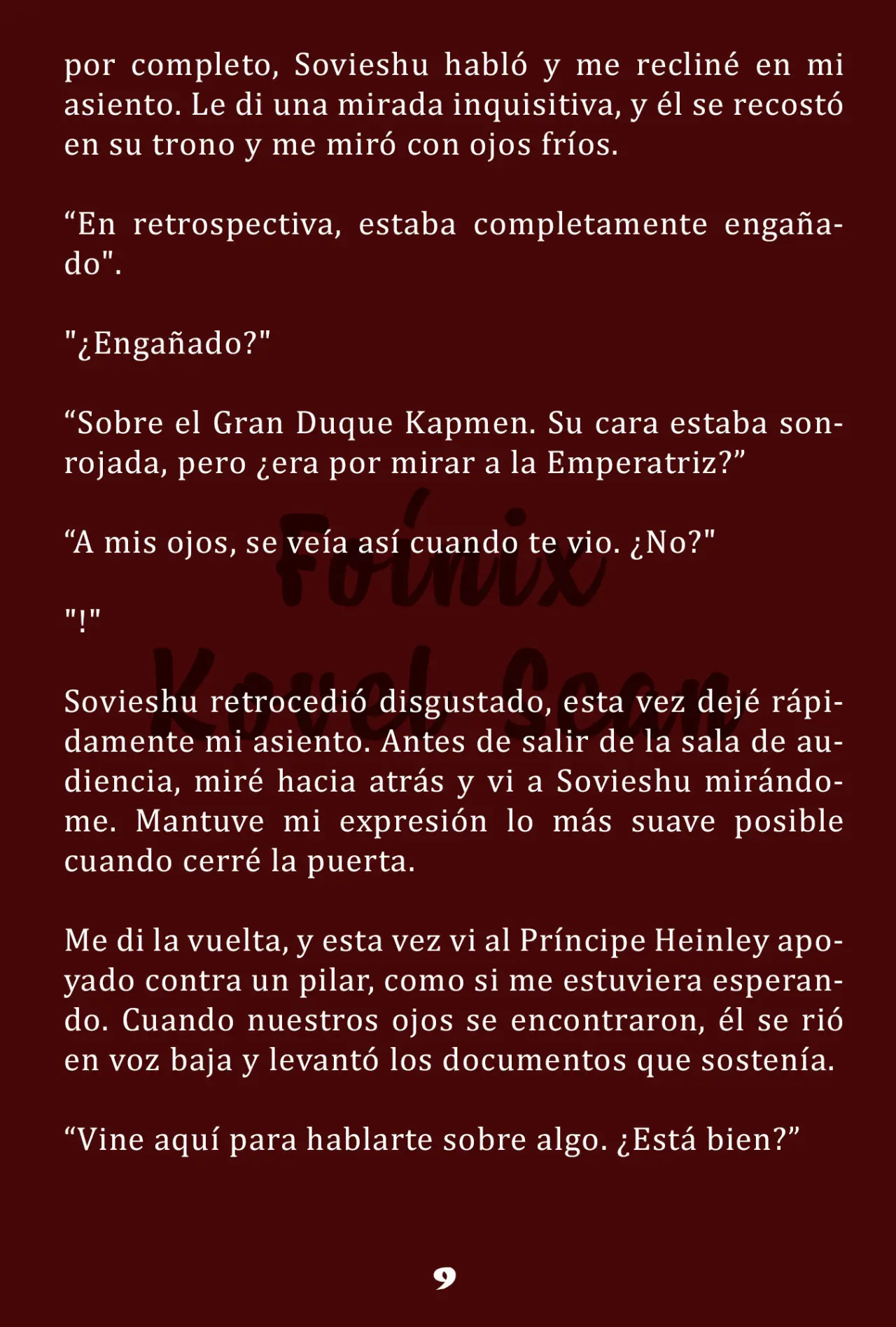 La Emperatriz se volvió a casar (Novela) - Capítulo 81 - Página 10 - LectorTMOo
