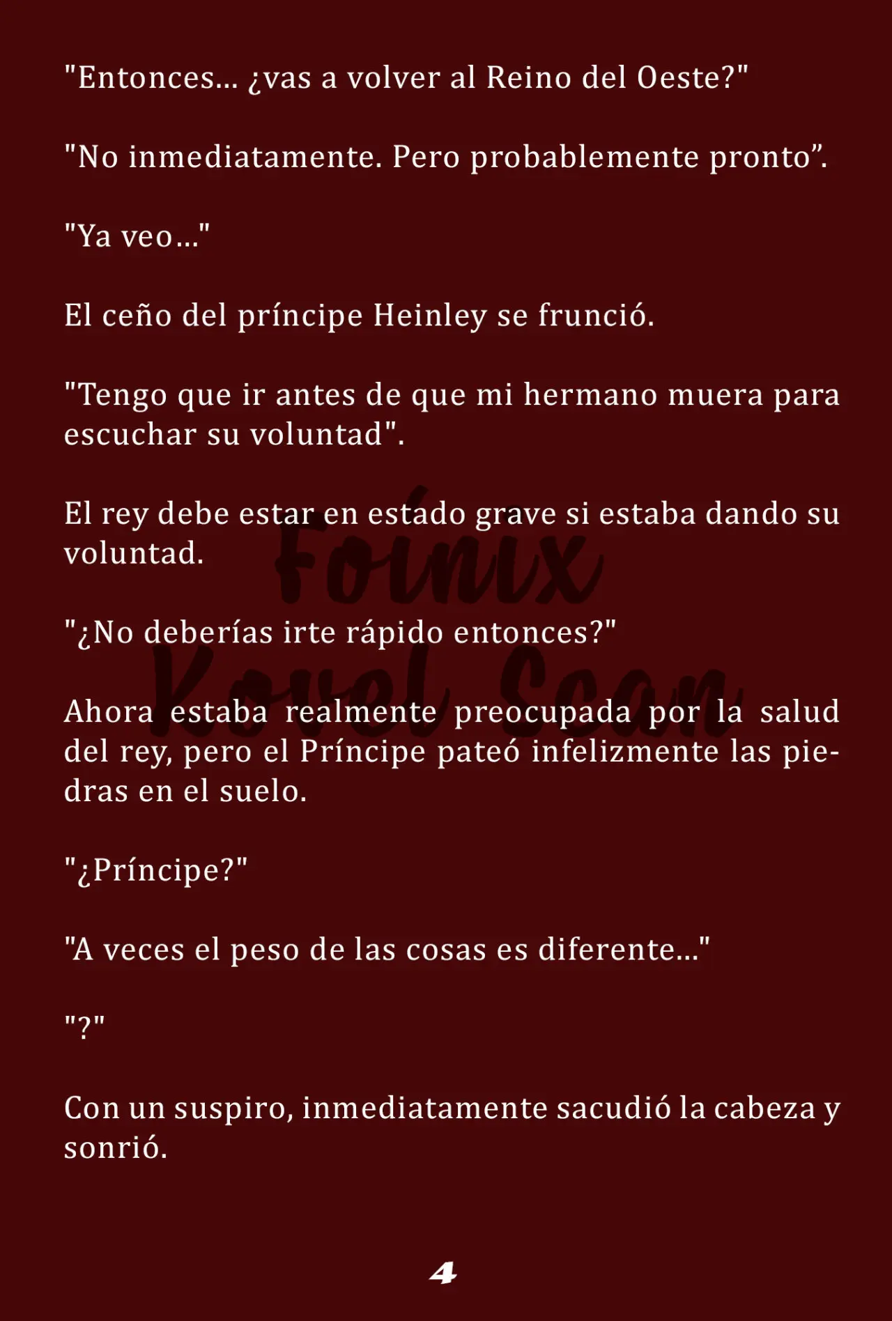 La Emperatriz se volvió a casar (Novela) - Capítulo 82 - Página 5 - LectorTMOo