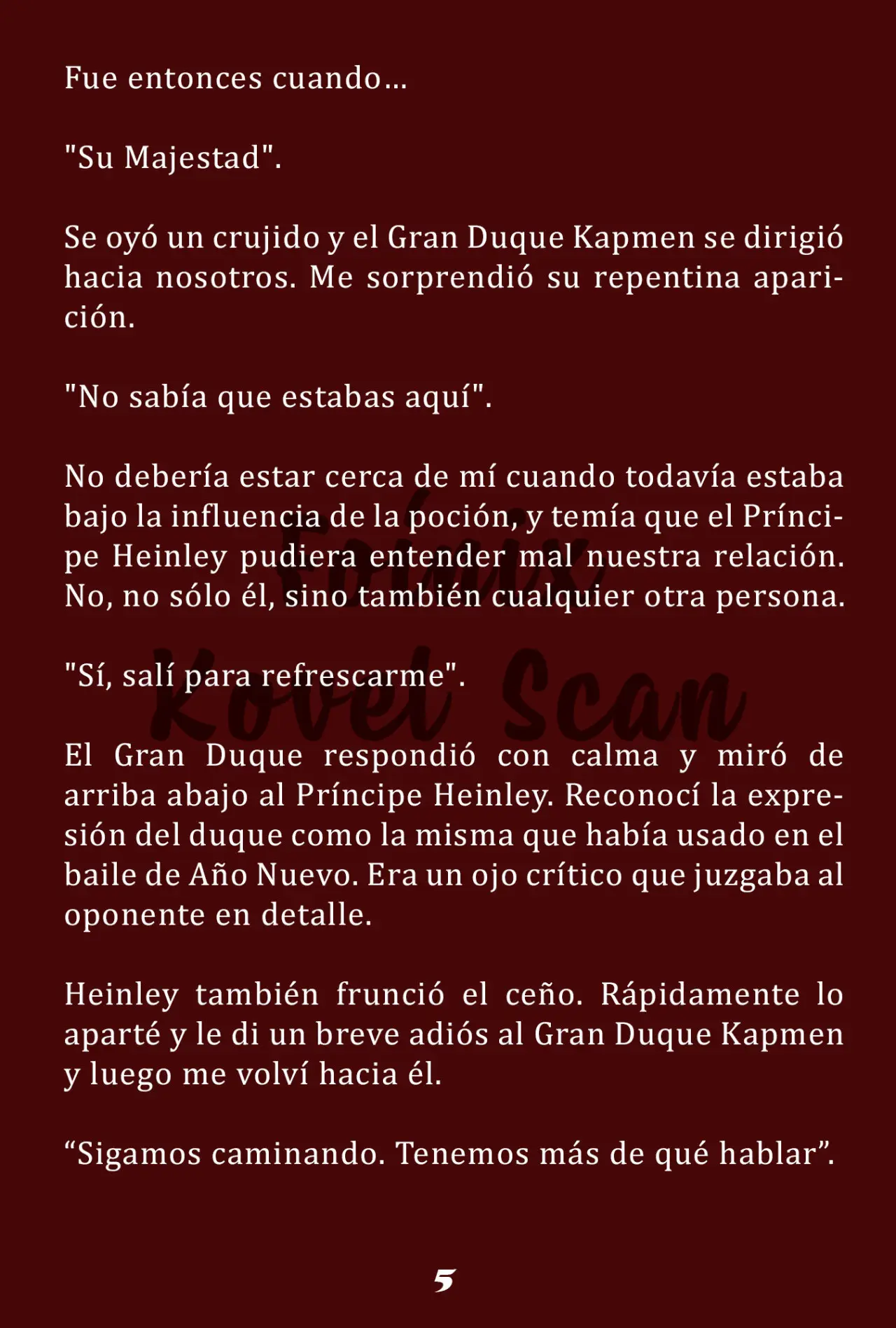 La Emperatriz se volvió a casar (Novela) - Capítulo 82 - Página 6 - LectorTMOo
