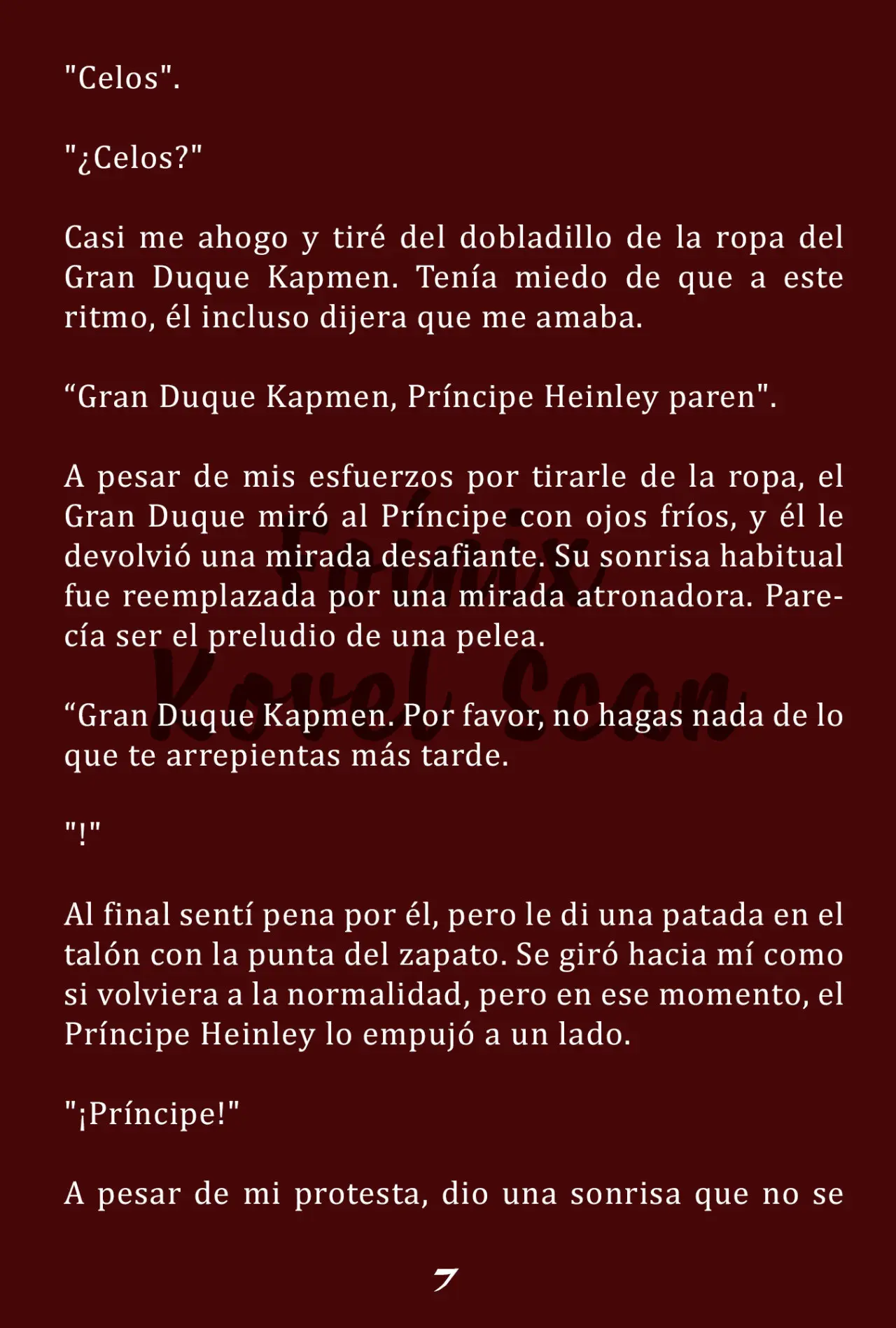 La Emperatriz se volvió a casar (Novela) - Capítulo 82 - Página 8 - LectorTMOo