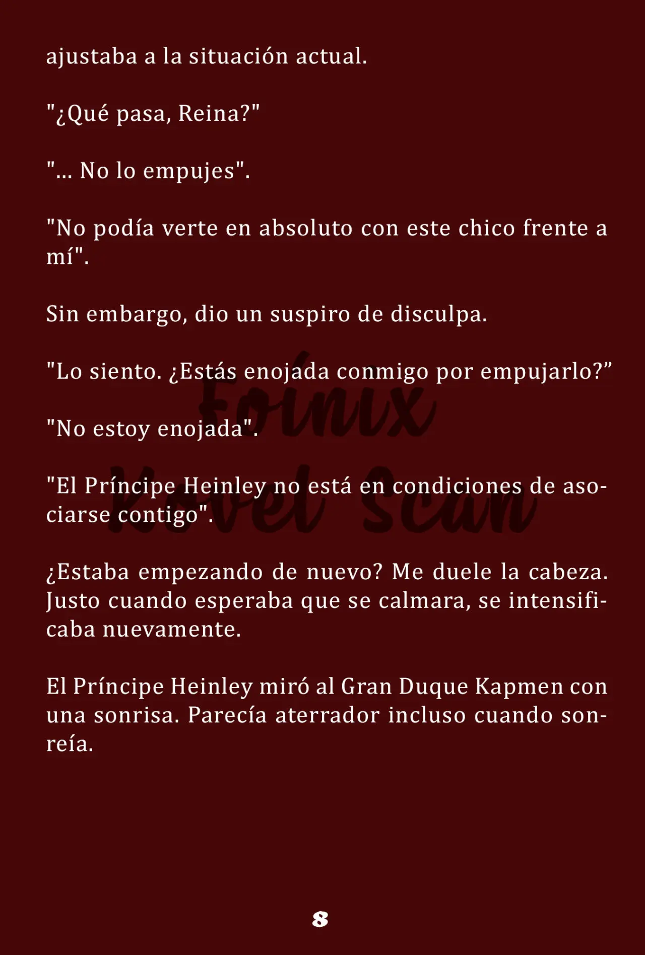 La Emperatriz se volvió a casar (Novela) - Capítulo 82 - Página 9 - LectorTMOo