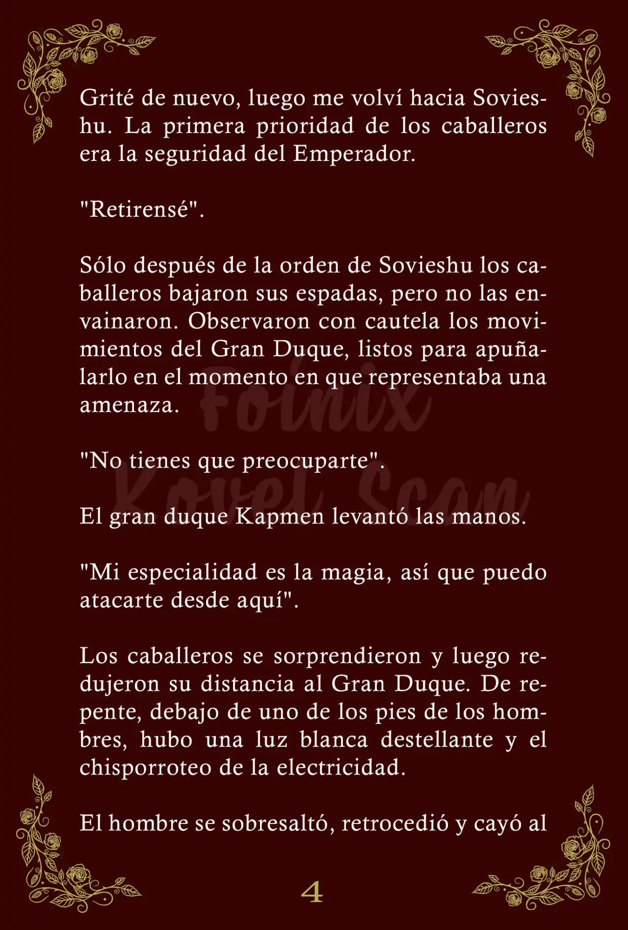 La Emperatriz se volvió a casar (Novela) - Capítulo 84 - Página 5 - LectorTMOo