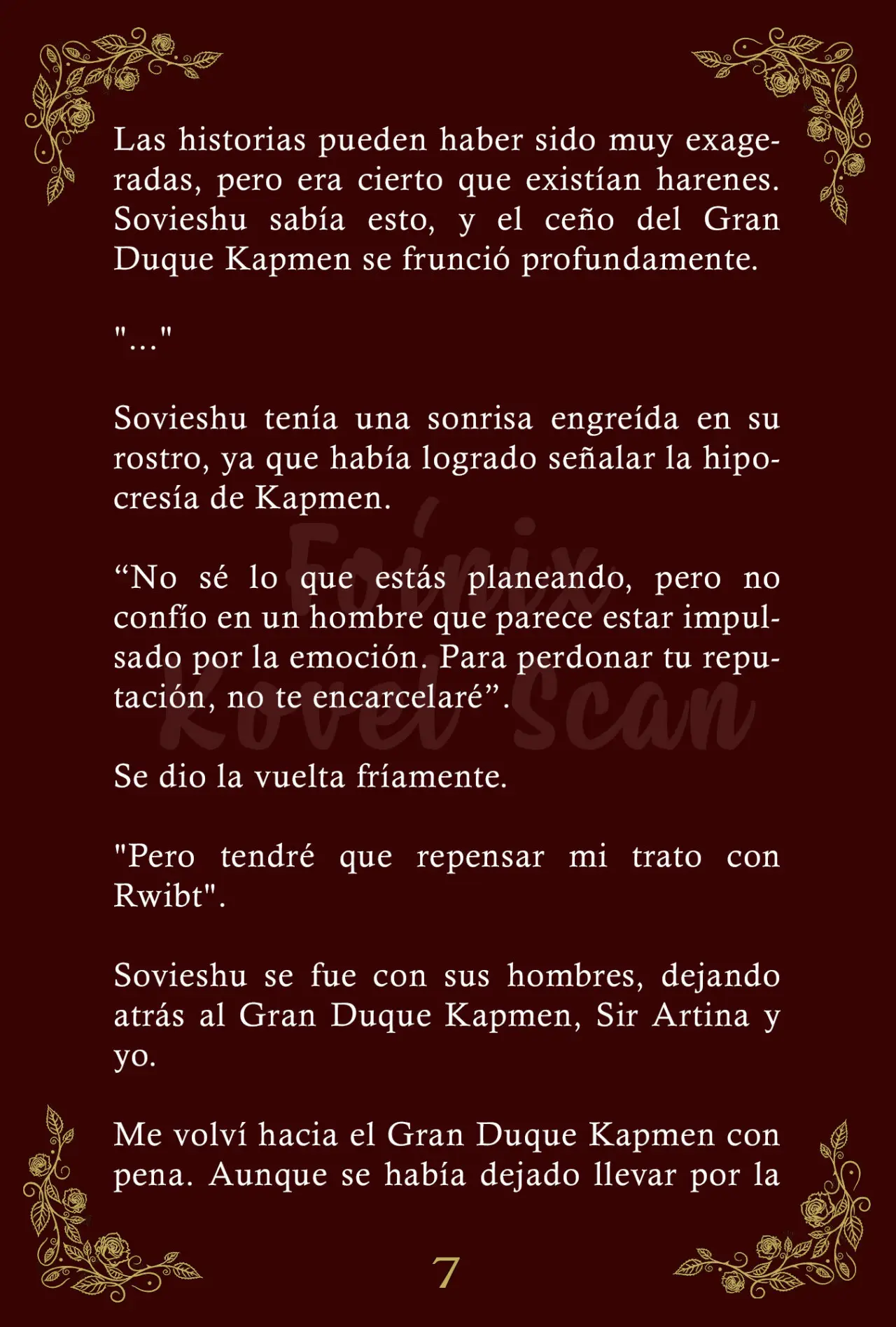 La Emperatriz se volvió a casar (Novela) - Capítulo 84 - Página 8 - LectorTMOo