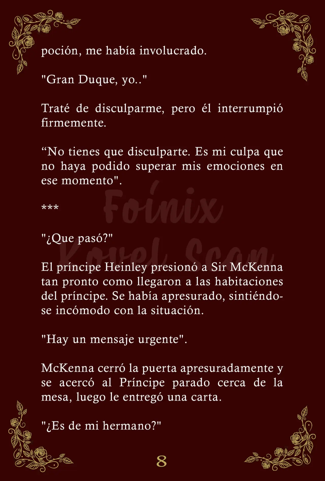 La Emperatriz se volvió a casar (Novela) - Capítulo 84 - Página 9 - LectorTMOo