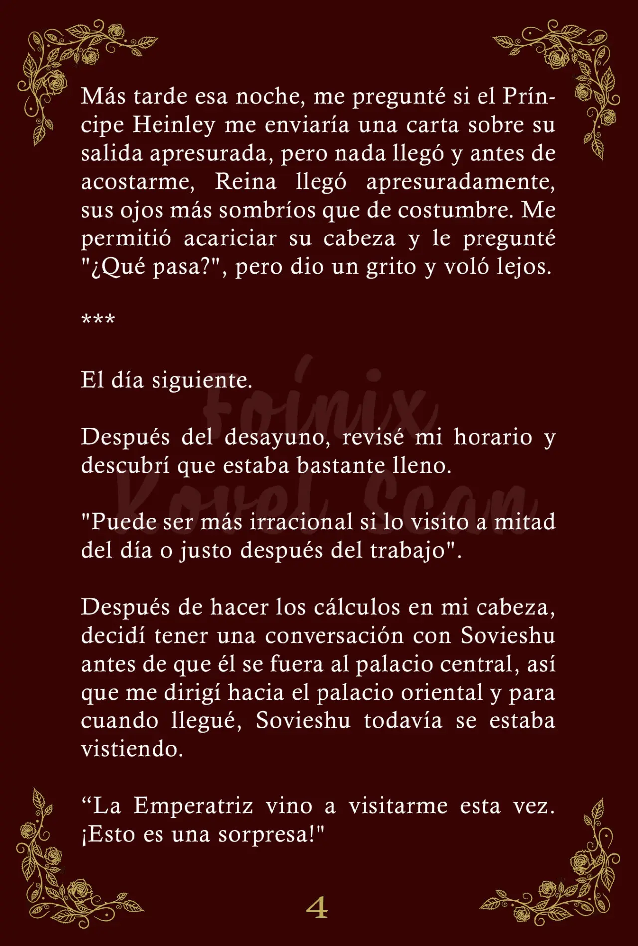 La Emperatriz se volvió a casar (Novela) - Capítulo 85 - Página 5 - LectorTMOo