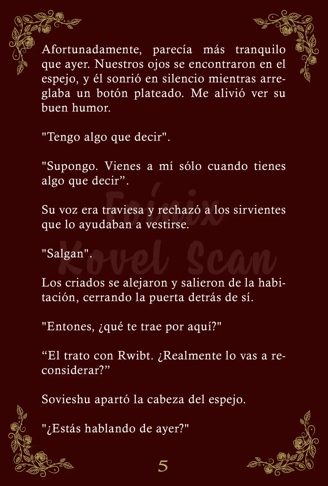 La Emperatriz se volvió a casar (Novela) - Capítulo 85 - Página 6 - LectorTMOo