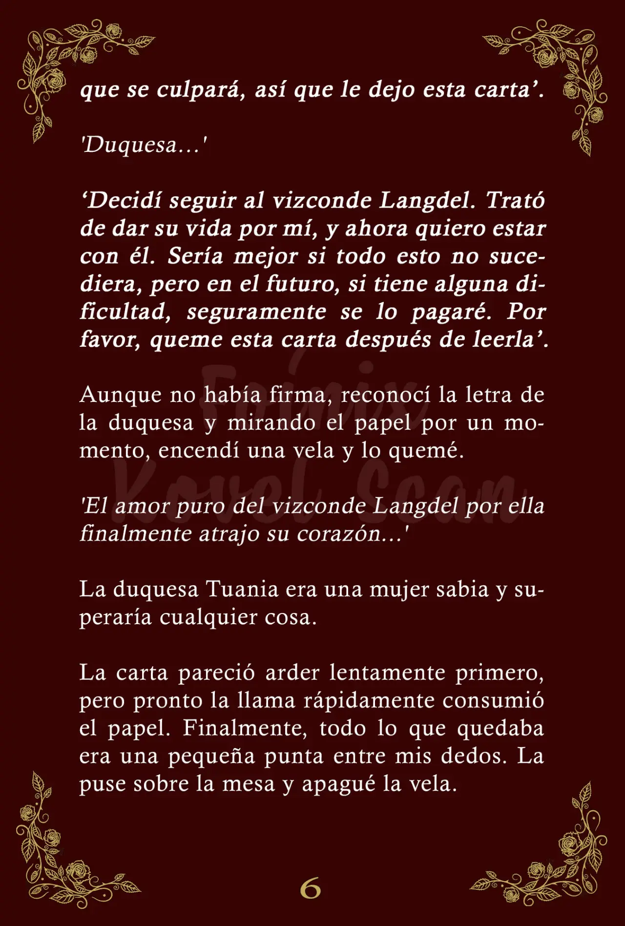 La Emperatriz se volvió a casar (Novela) - Capítulo 87 - Página 7 - LectorTMOo